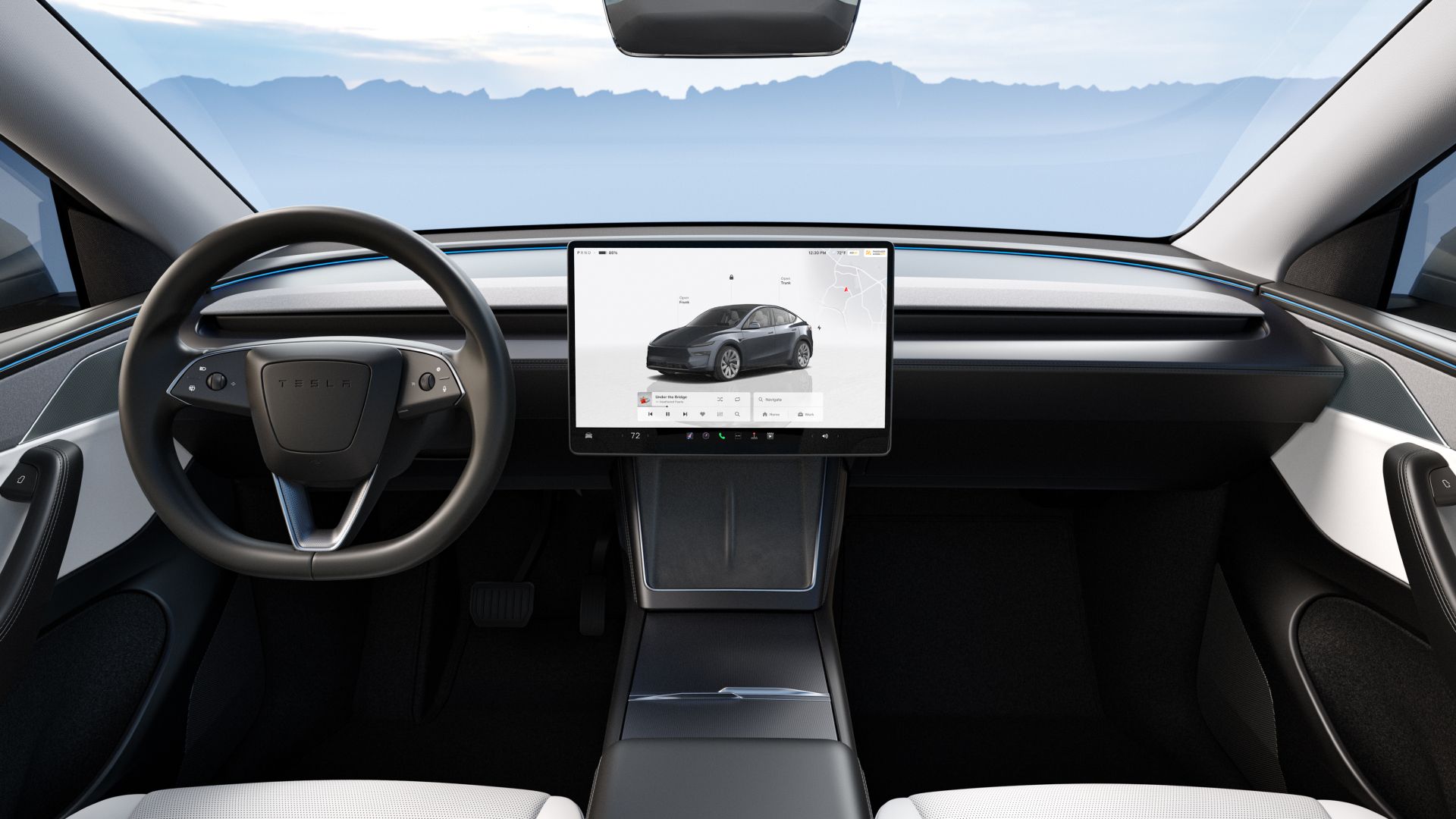 2025 Tesla Model Y Interior