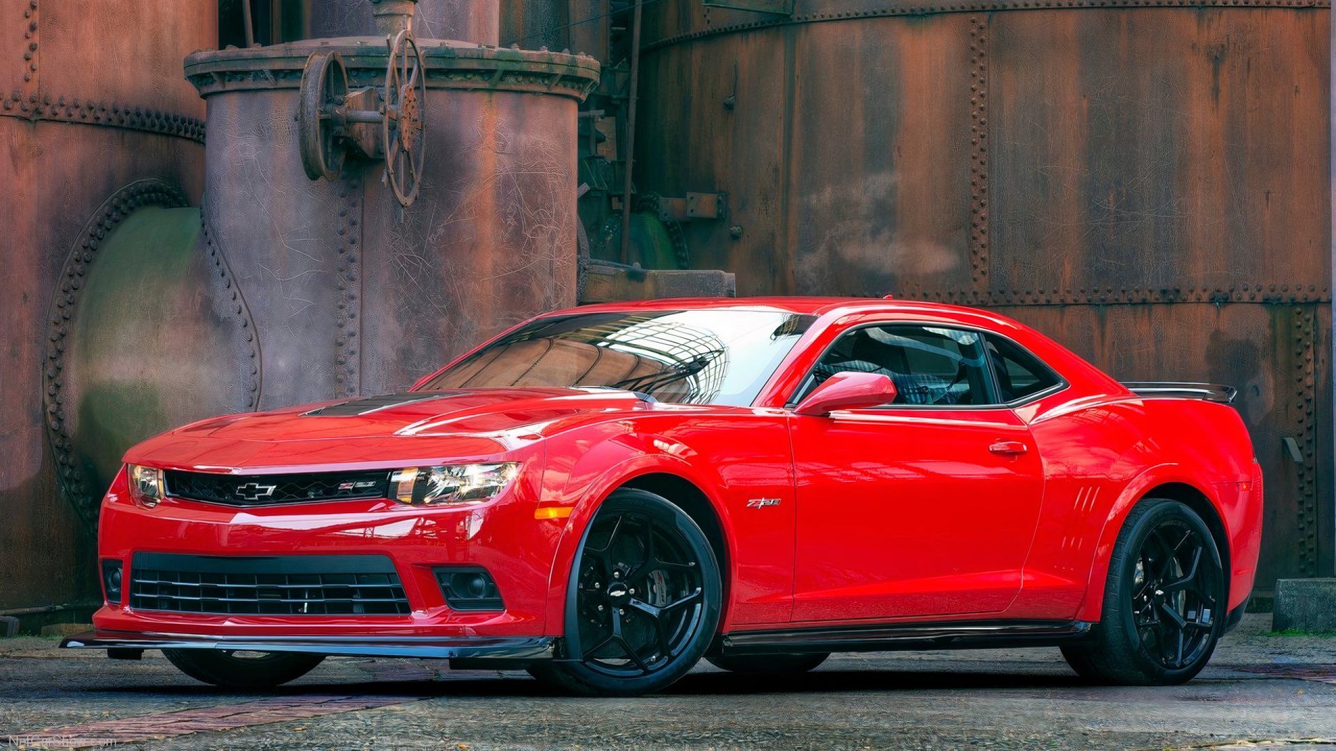 2014 Chevy Camaro ZL1, frente 3/4