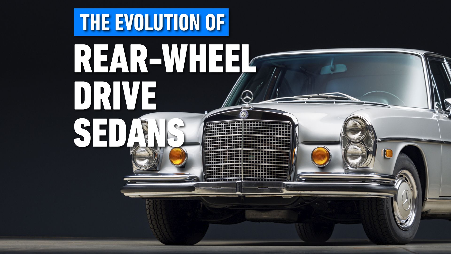 The evolution of rear wheel drive sedans and why they re still loved today