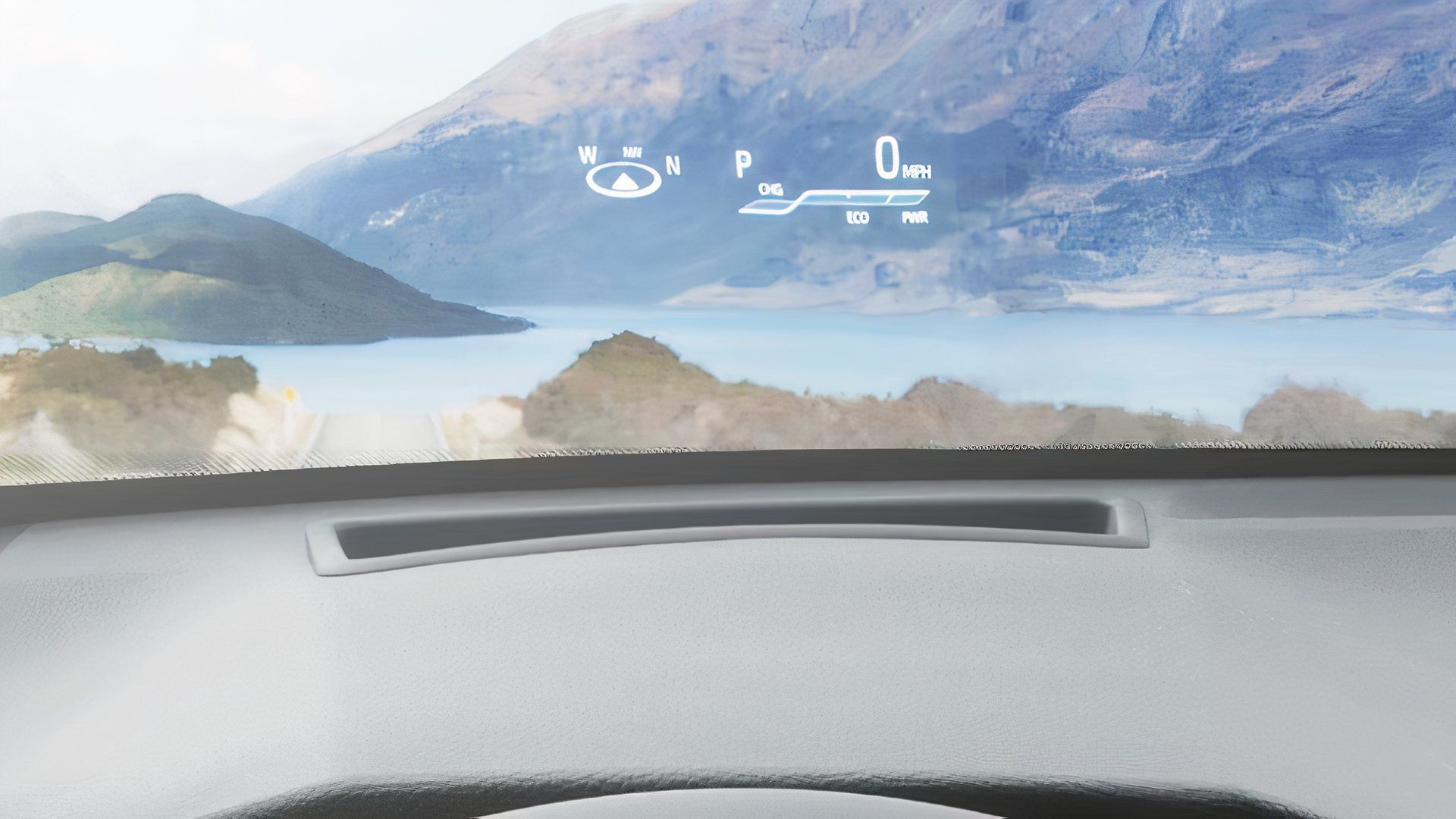 2025 Toyota RAV4 Plug In Hybrid Head Up Display. 