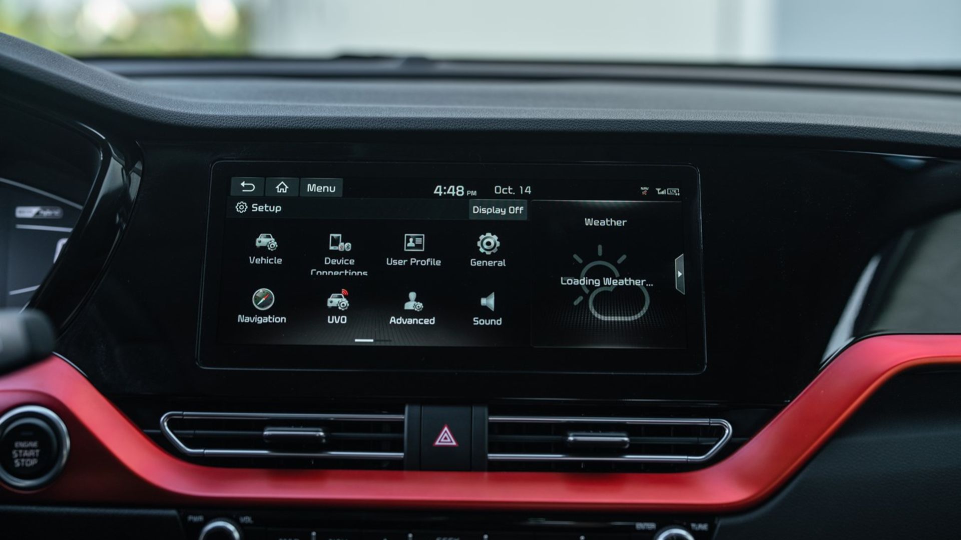 2021 Kia Niro Interior Technology Infotainment Screen