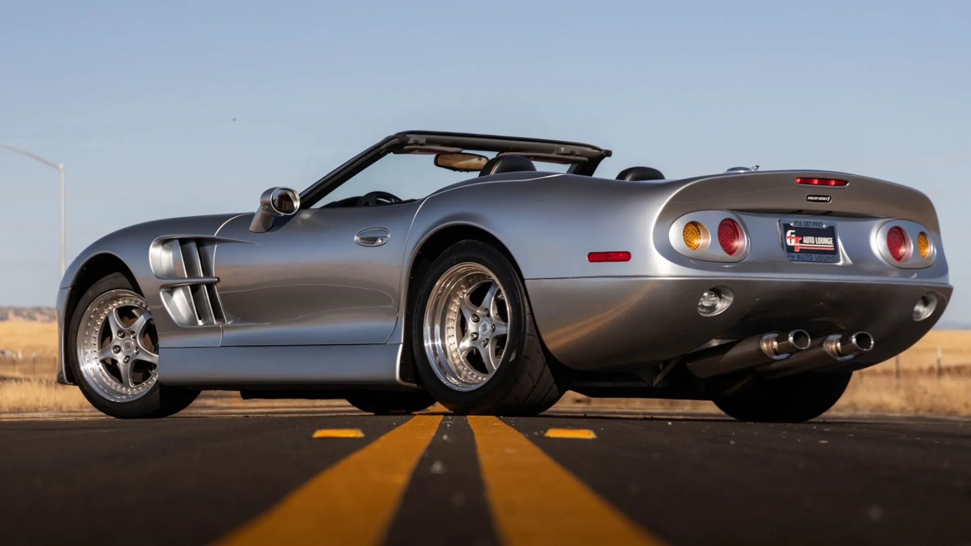 1999 Shelby Series 1 Rear Angle