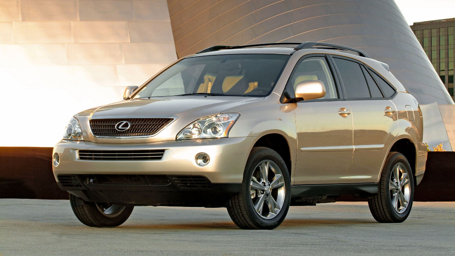 2006 Lexus RX Hybrid Exterior Parked Front And Side Shot