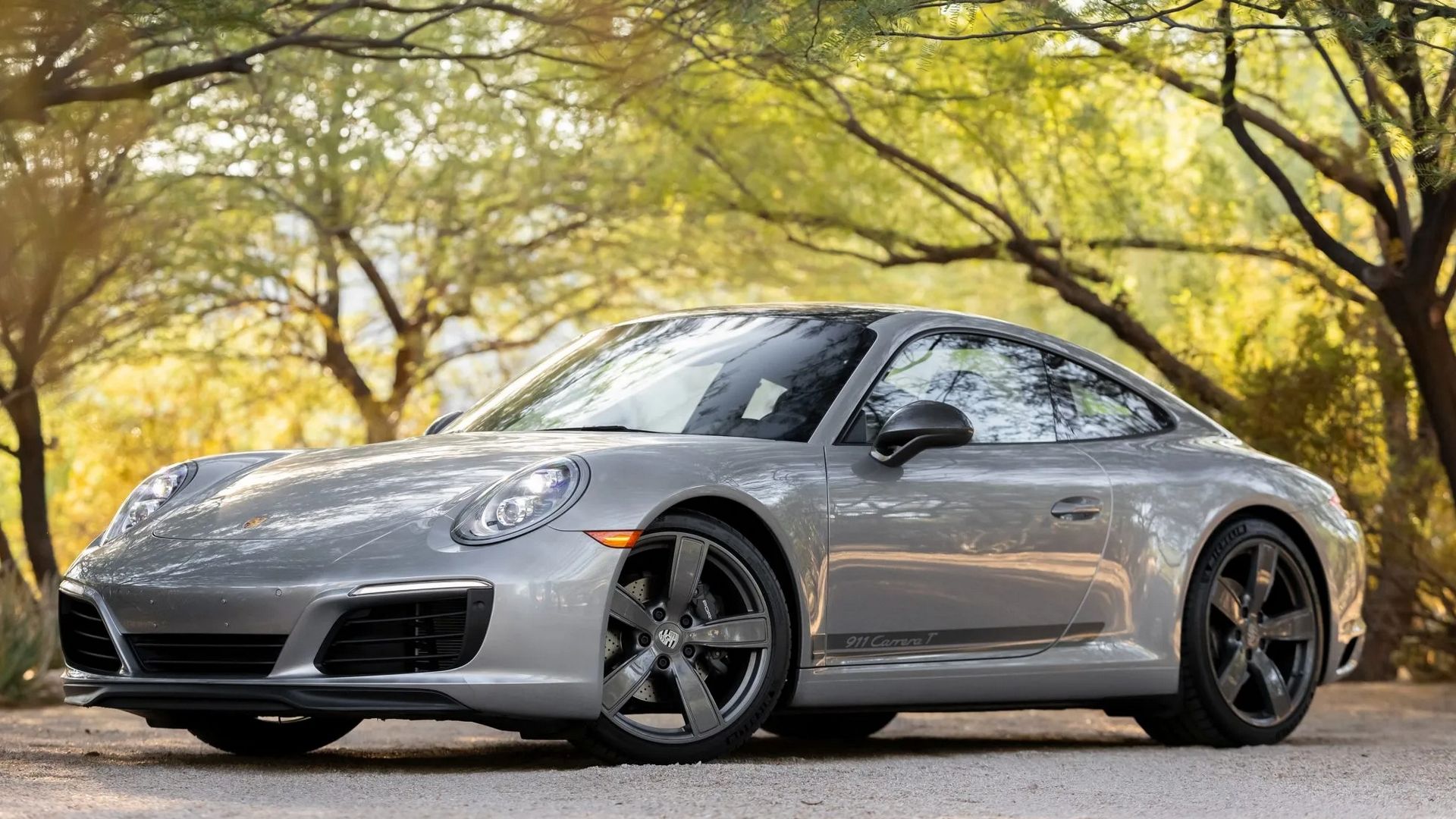 Grey 2018 Porsche 911 Carrera