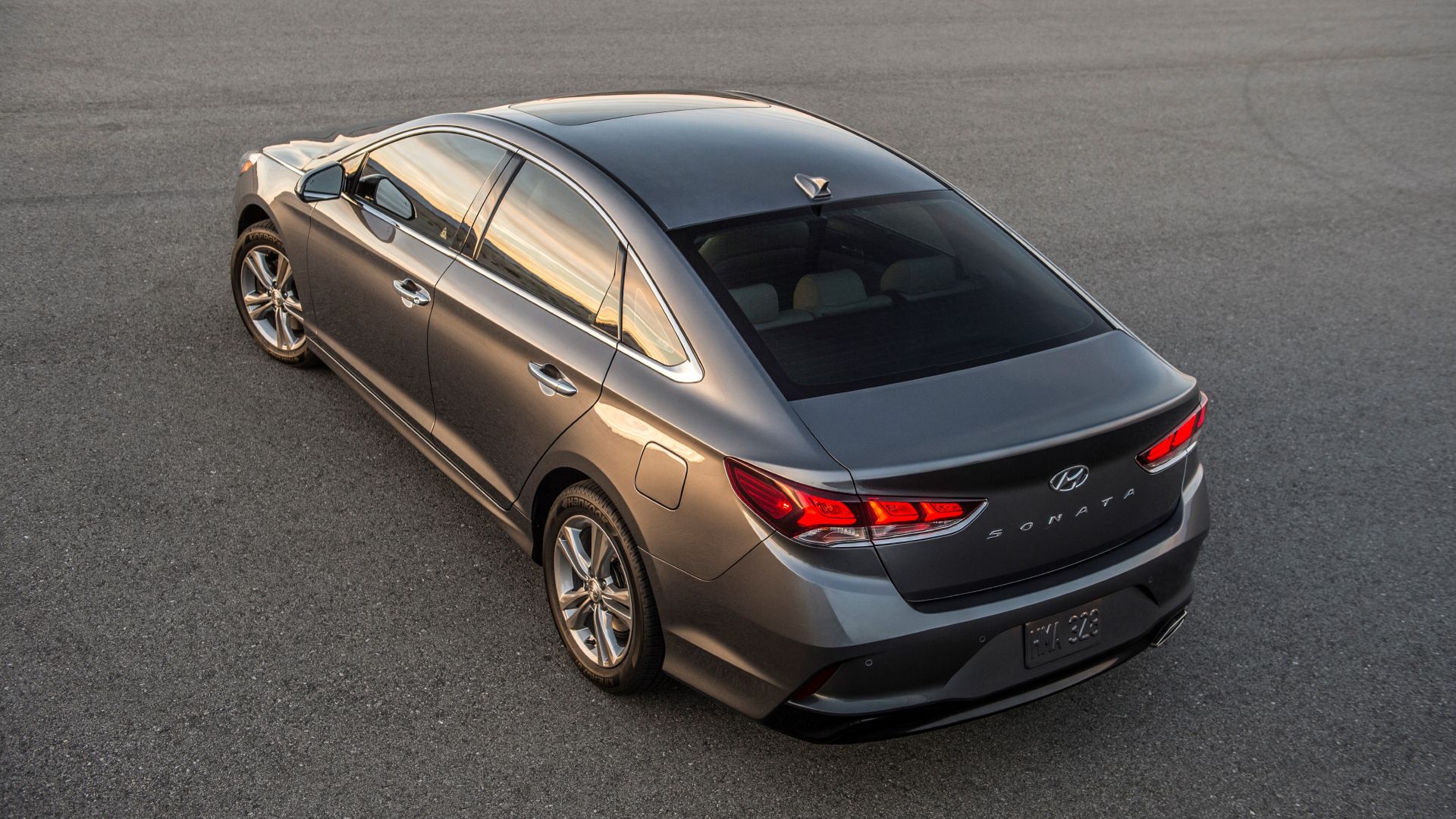 2018 Hyundai Sonata Exterior Top Overview