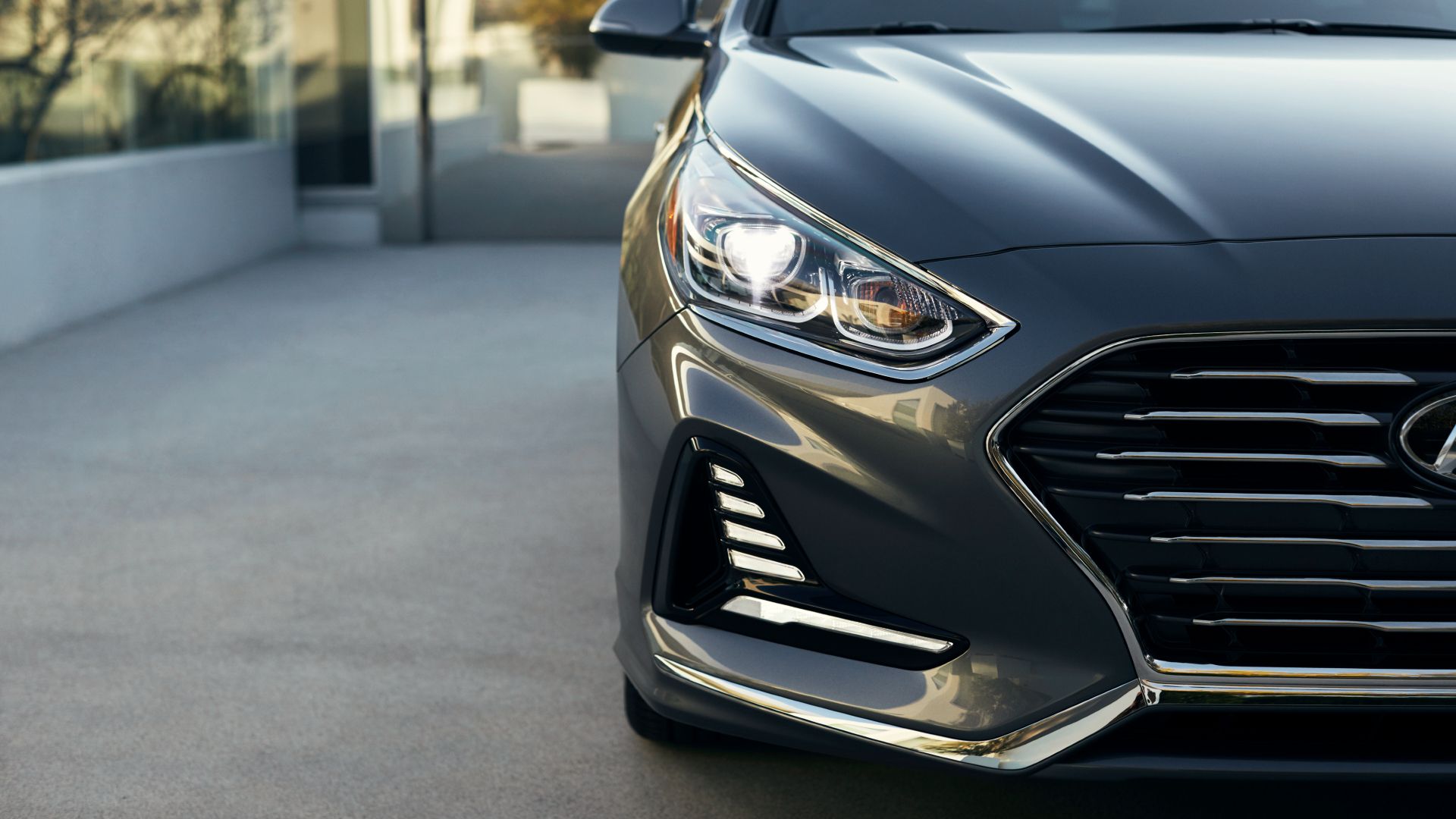2018 Hyundai Sonata Front Fascia Closeup