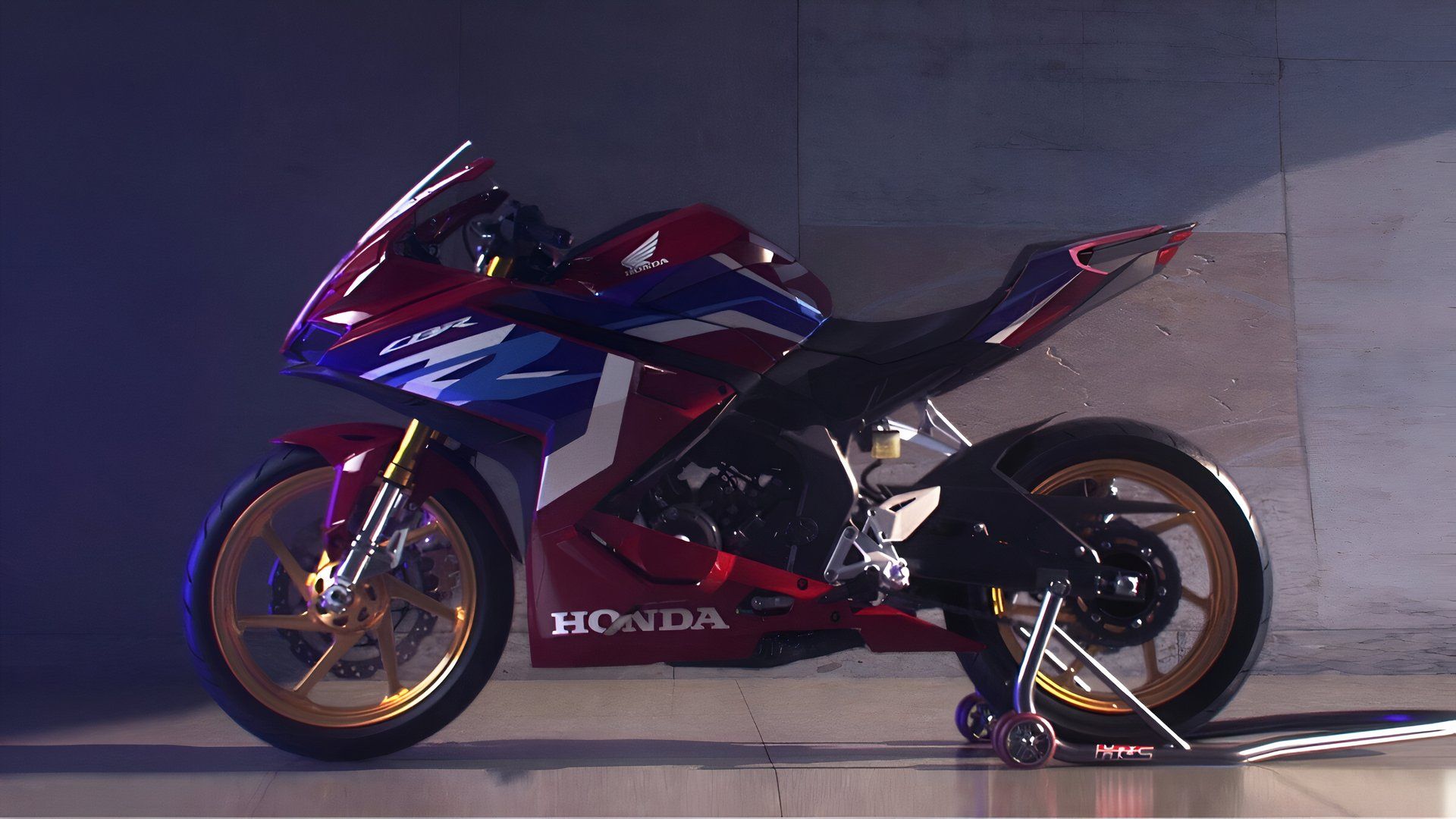 2025 Honda CBR250RR side profile view