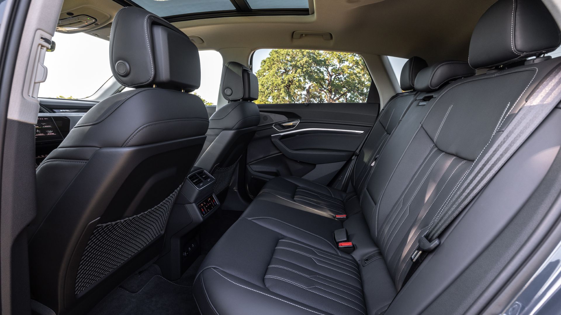 2024 Audi Q8 e-tron Interior Second Row