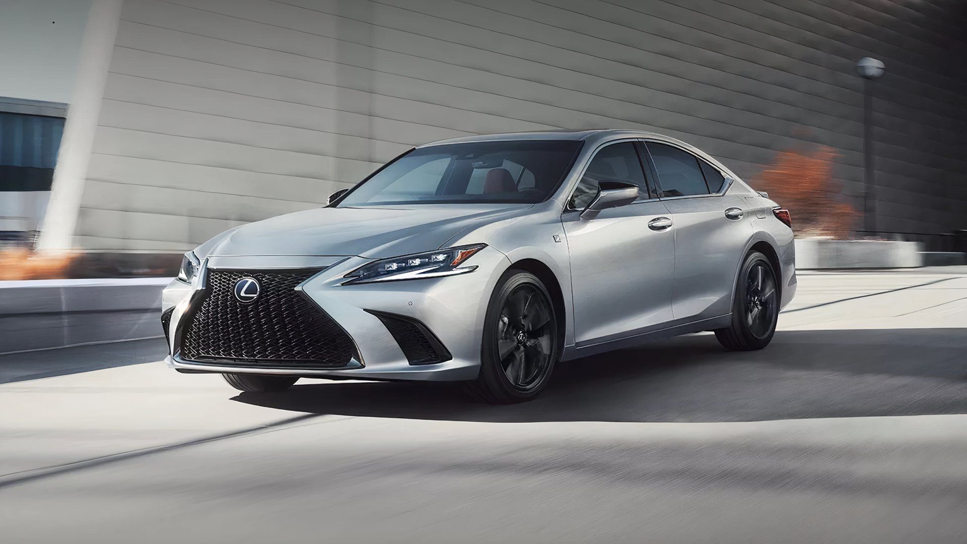 2025 Lexus ES, front 3/4