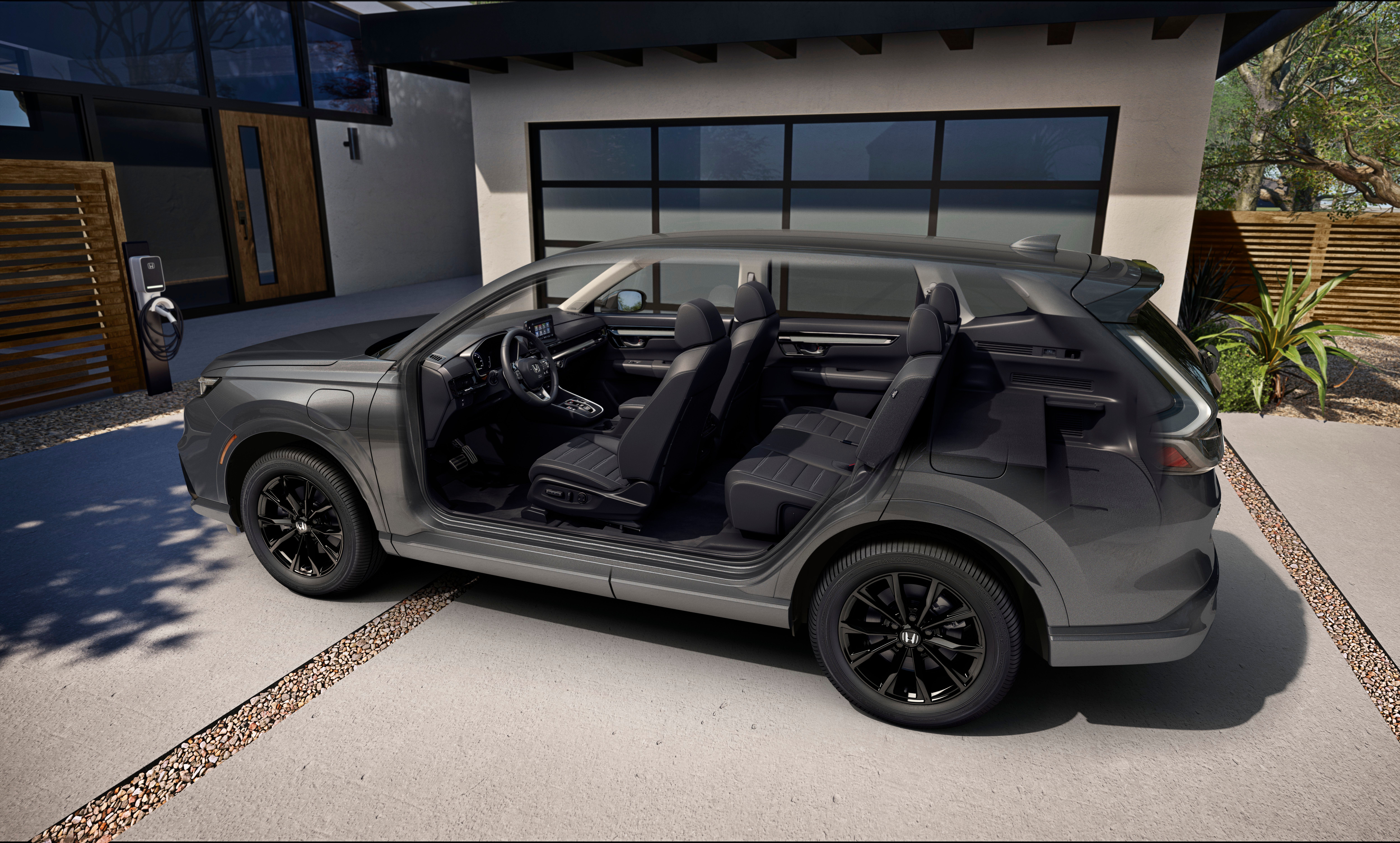 2025 Honda  CR-V eFCEV Exterior Overview With Interior X-Ray