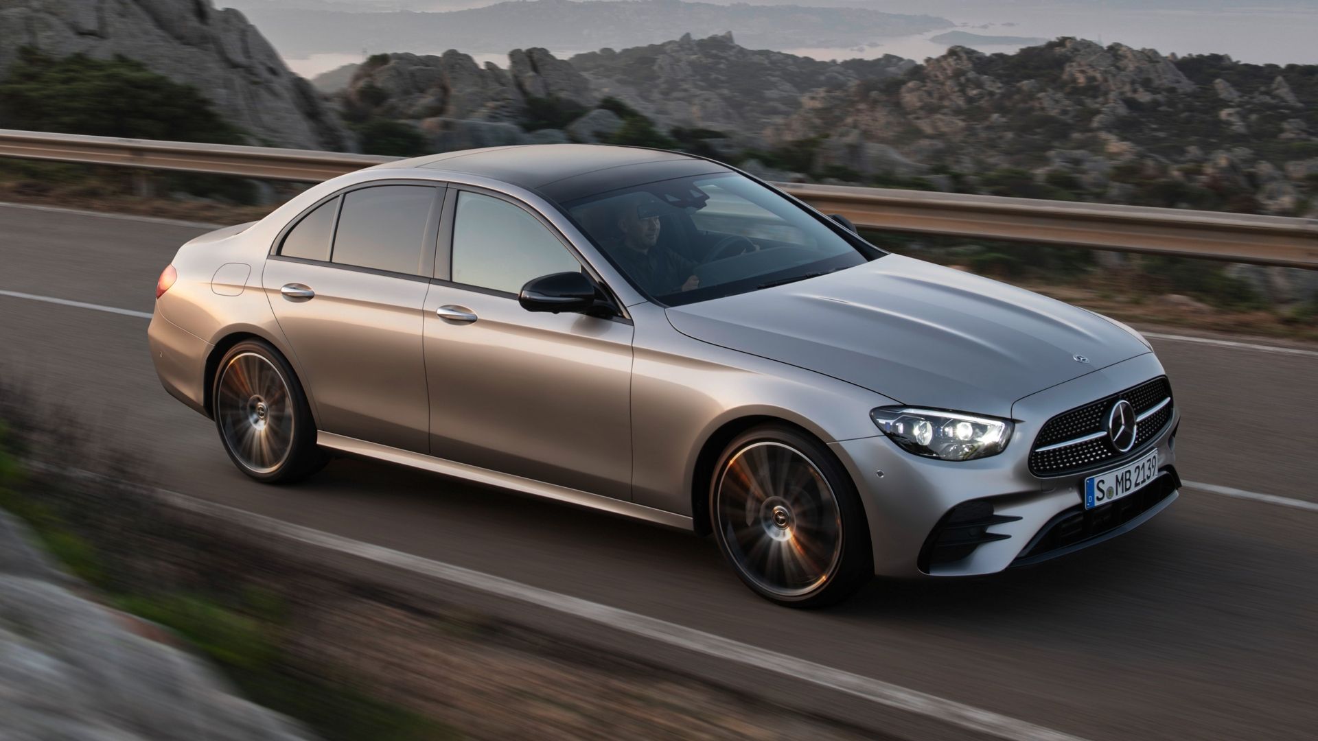 Gray 2020 Mercedes-Benz E-Class-1