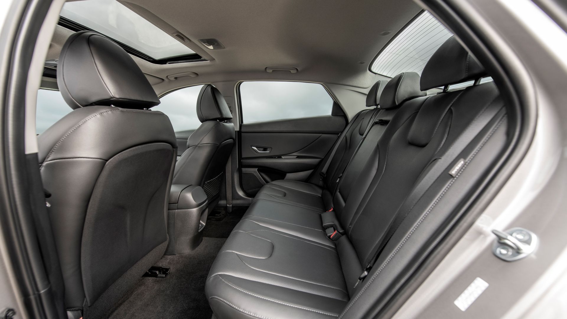 2025 Hyundai Elantra Hybrid Backseat