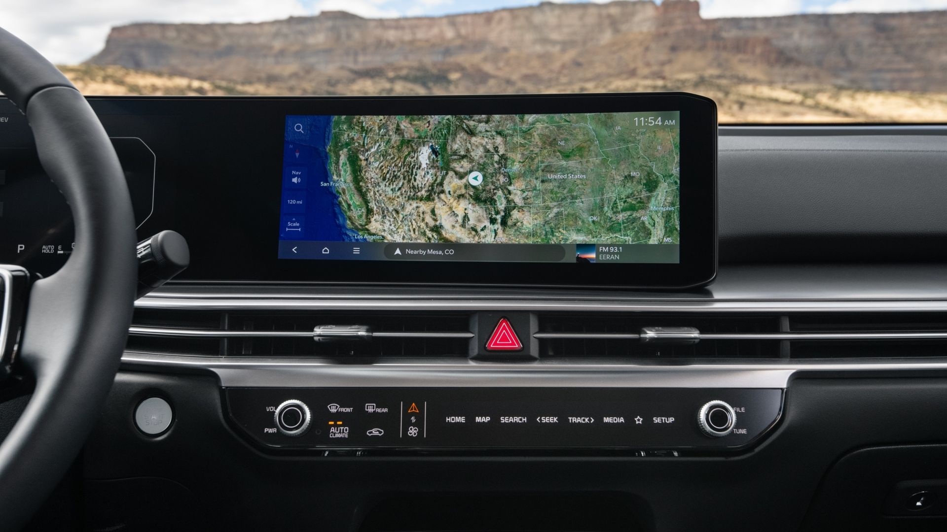 2025 Kia Sorento Hybrid Dashboard Screen