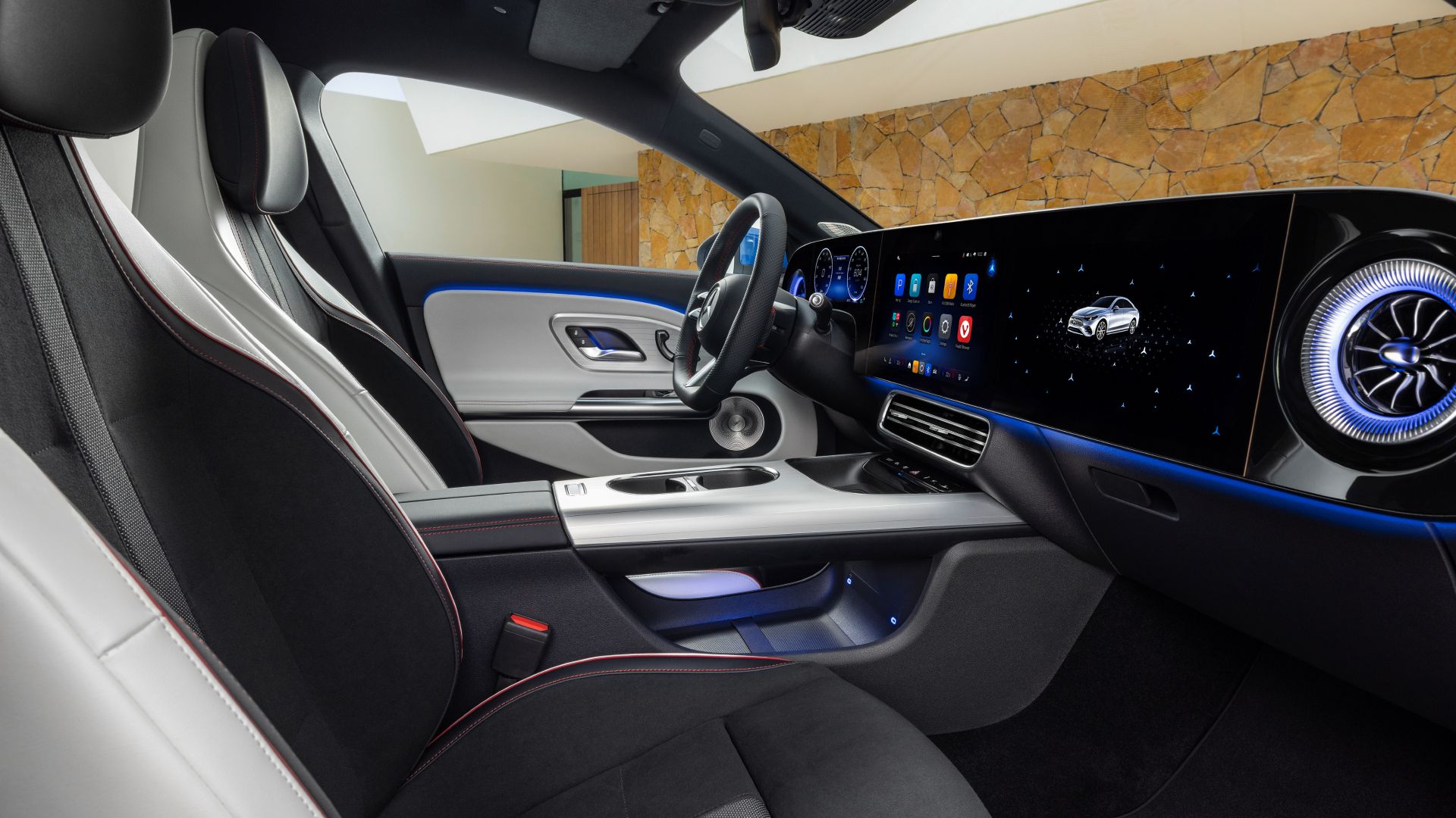 2026 Mercedes CLA Interior Front Cabin