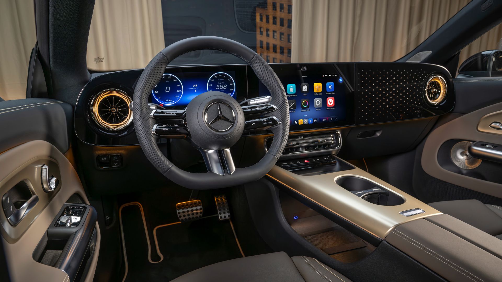 2026 Mercedes CLA Interior Front Cabin