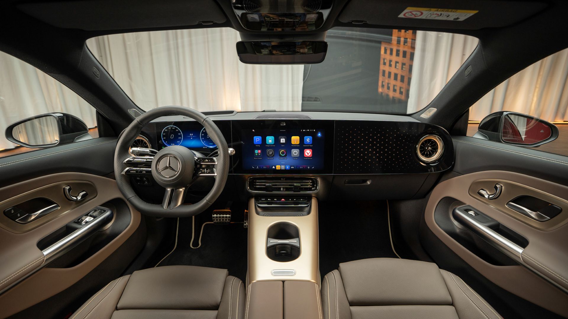 2026 Mercedes CLA Interior Front Cabin