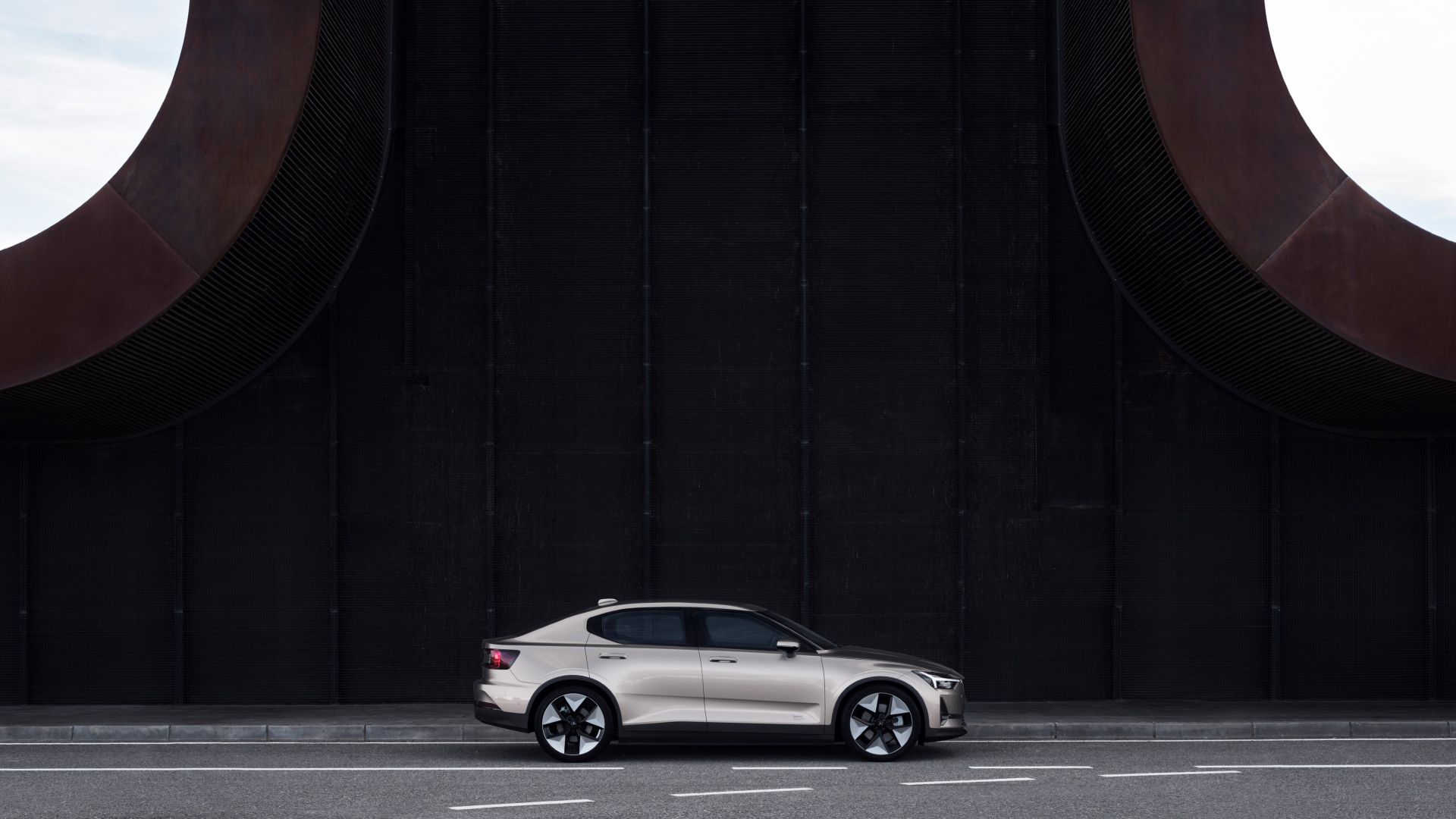 2023 Polestar 2 Exterior Parked Sideways