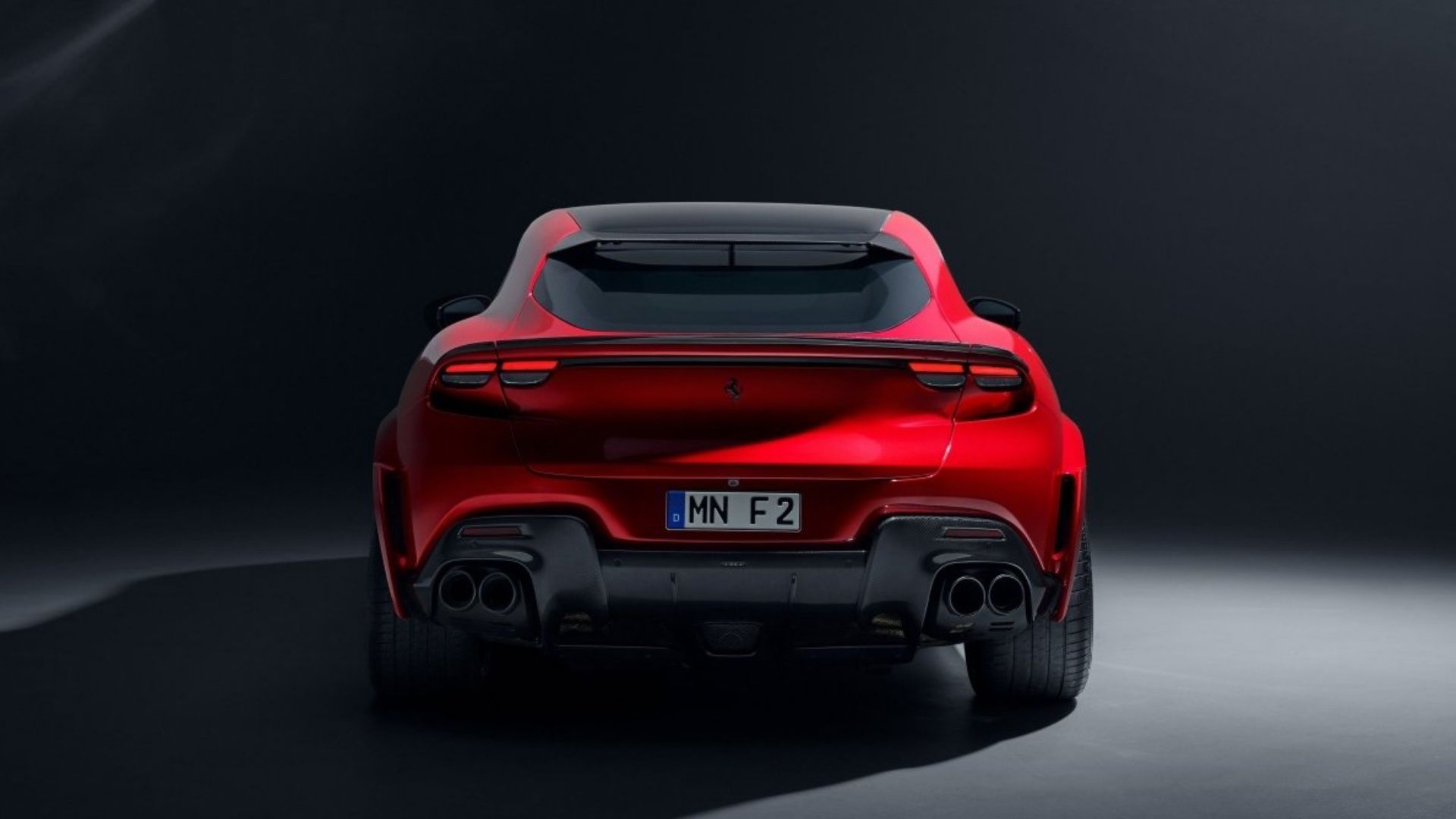 Ferrari Purosangue By Novitec Back