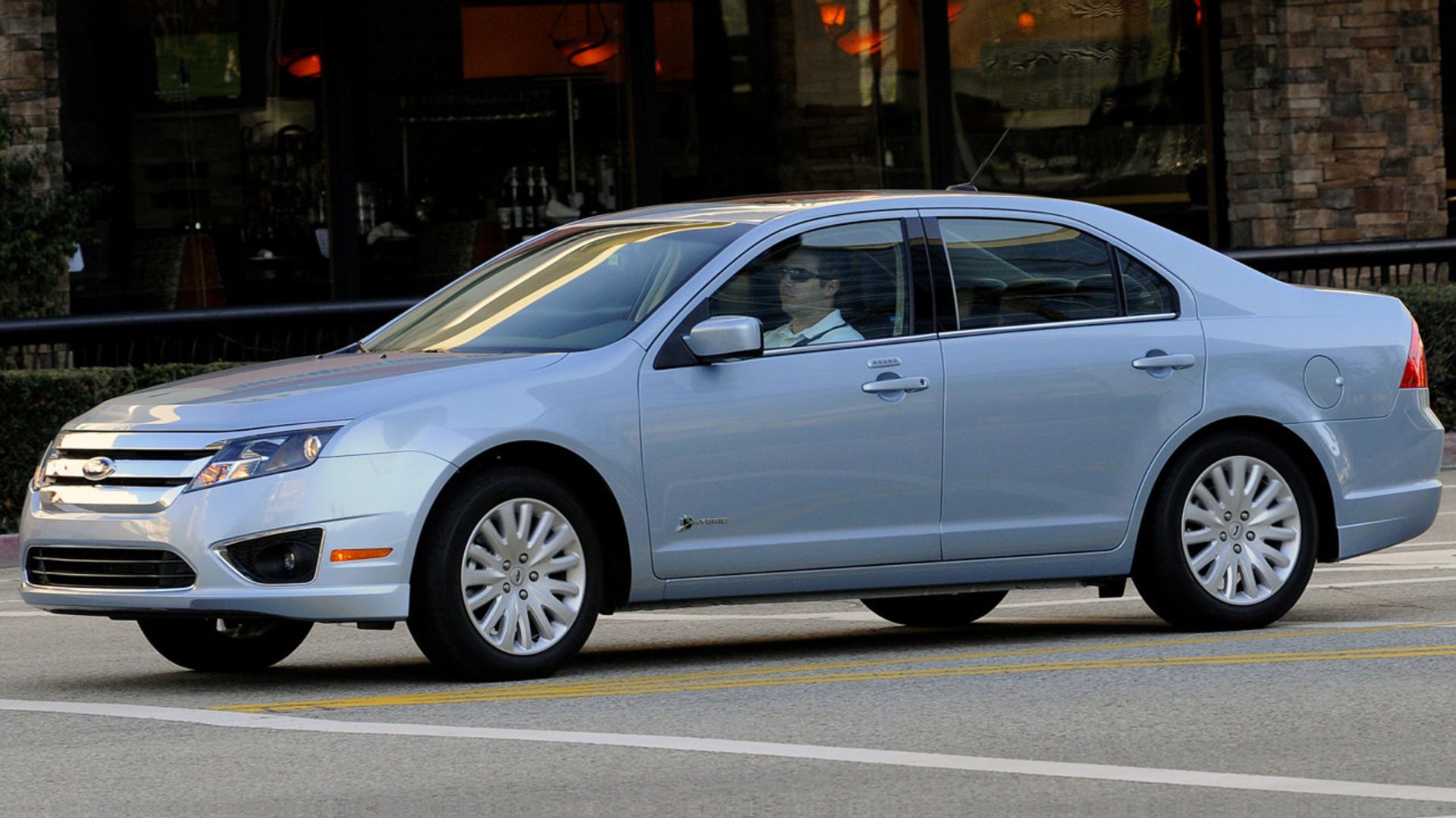 2010 Ford Fusion Hybrid Exterior On Road