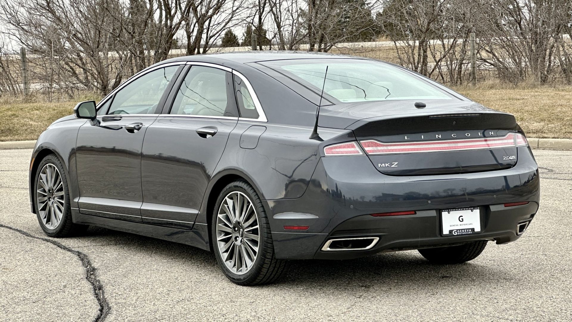 2013 Lincoln MKZ Exterior Rear And Side Shot