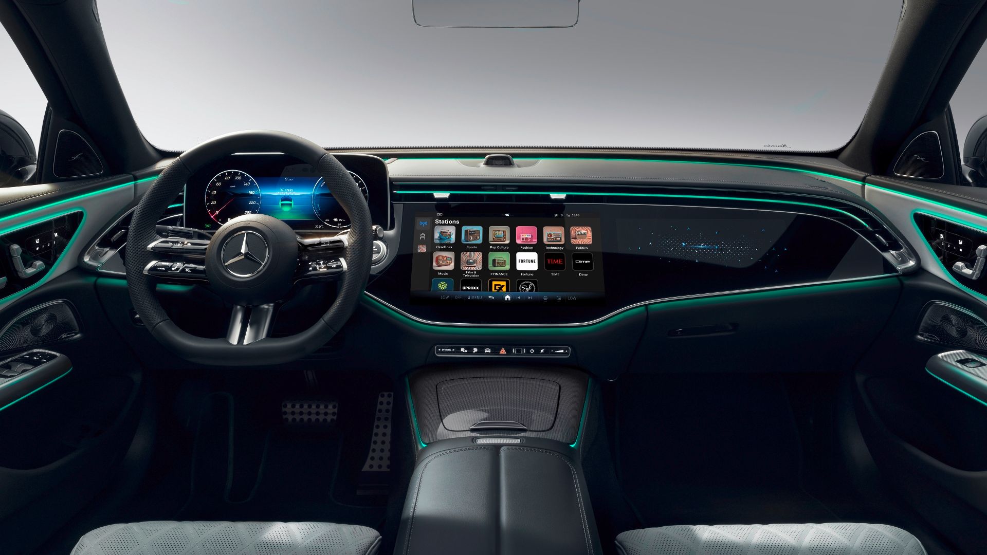Mercedes-Benz CLA dashboard