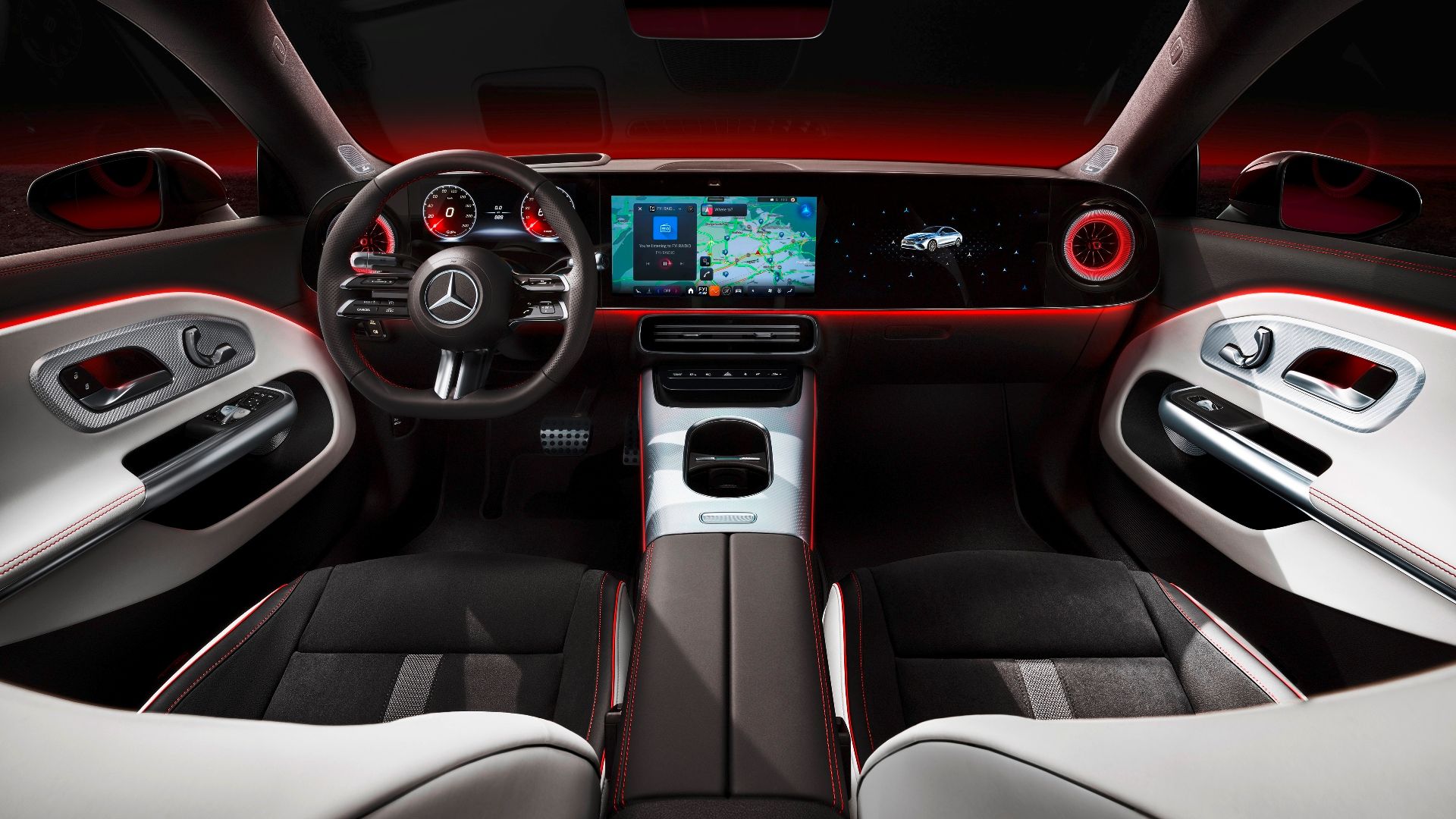 Mercedes-Benz CLA dashboard