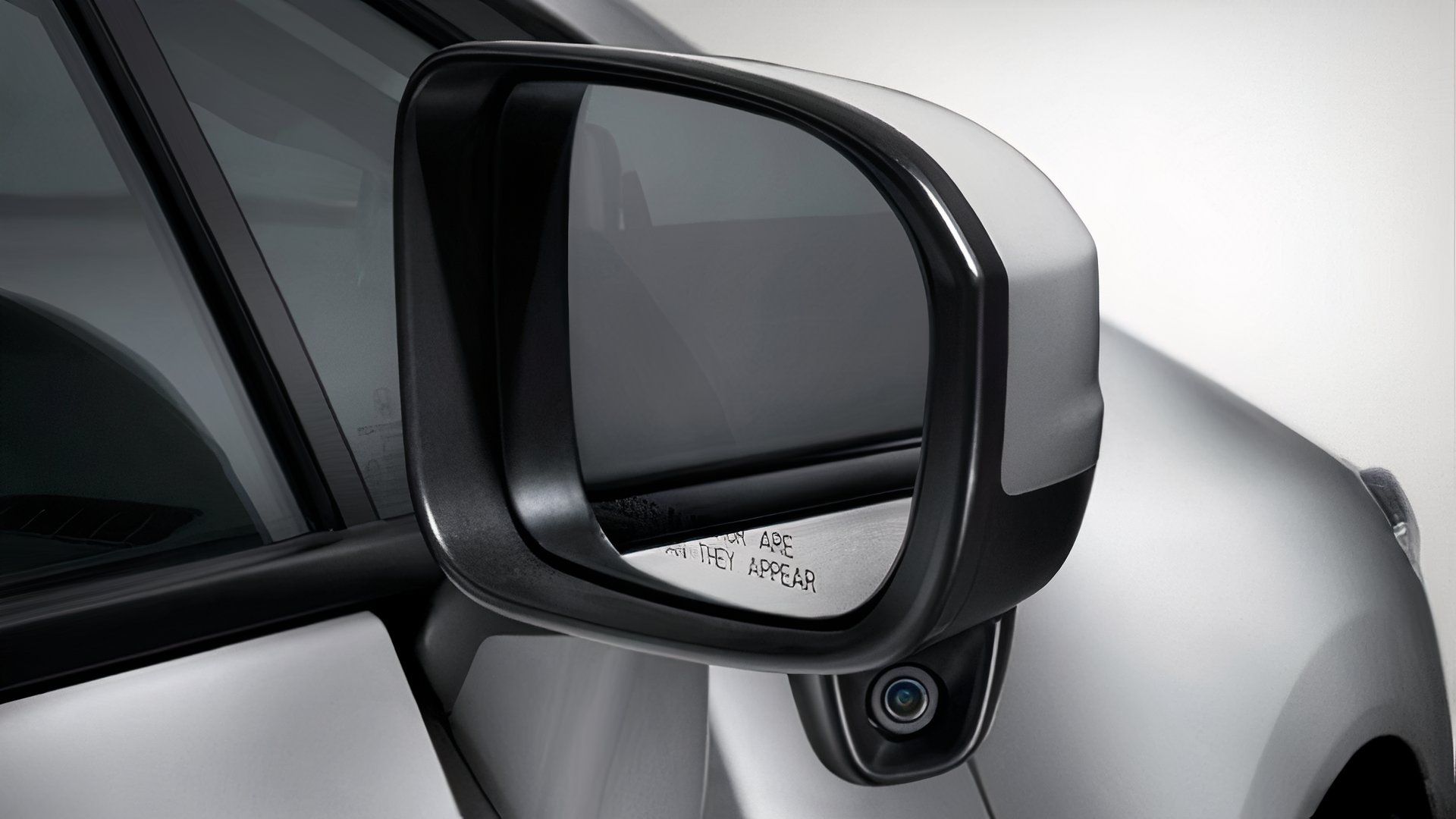 Shot of a 2015 Honda Civic Hybrid's mirror