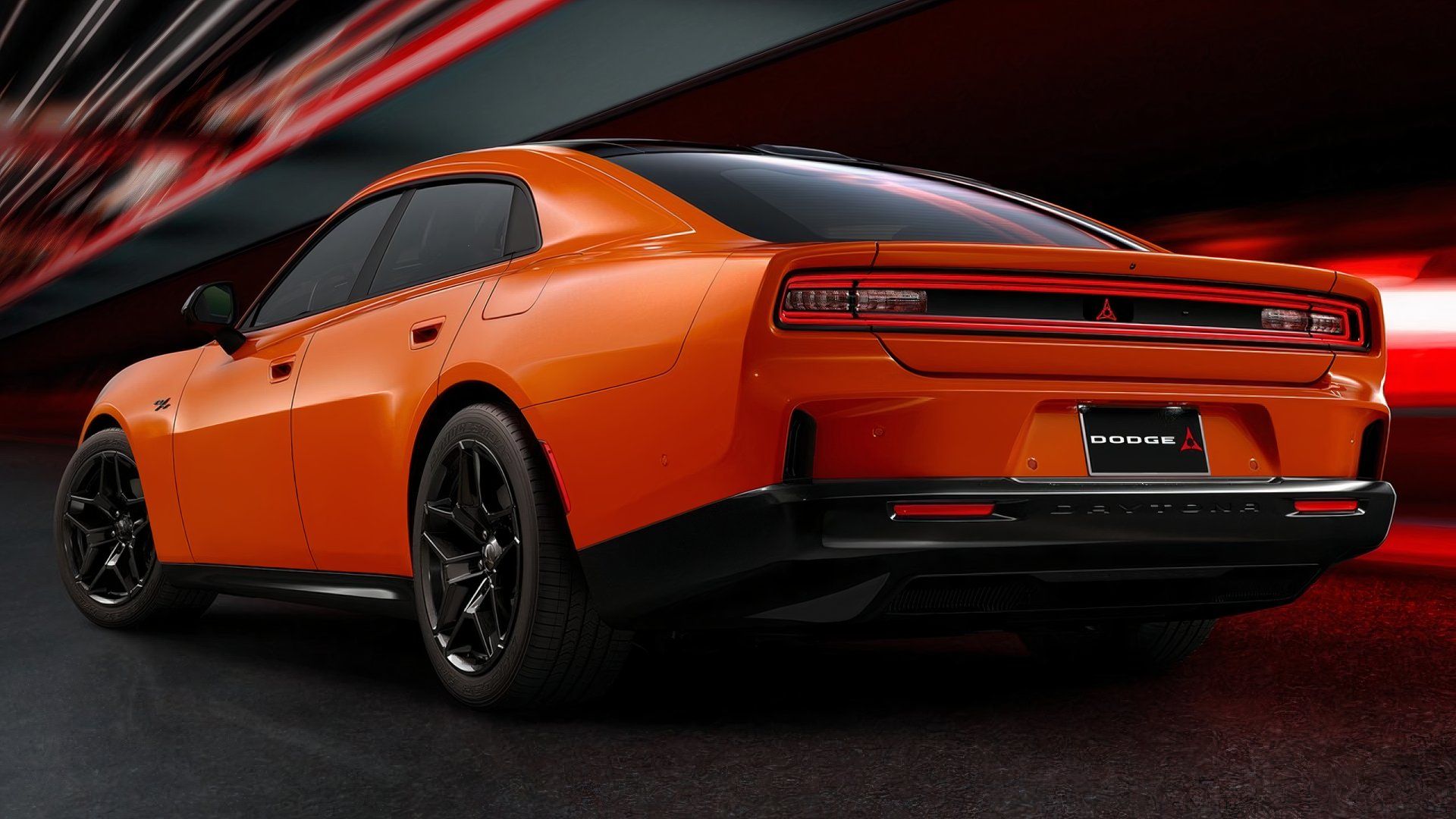 2024 Dodge Charger Daytona, rear 3/4