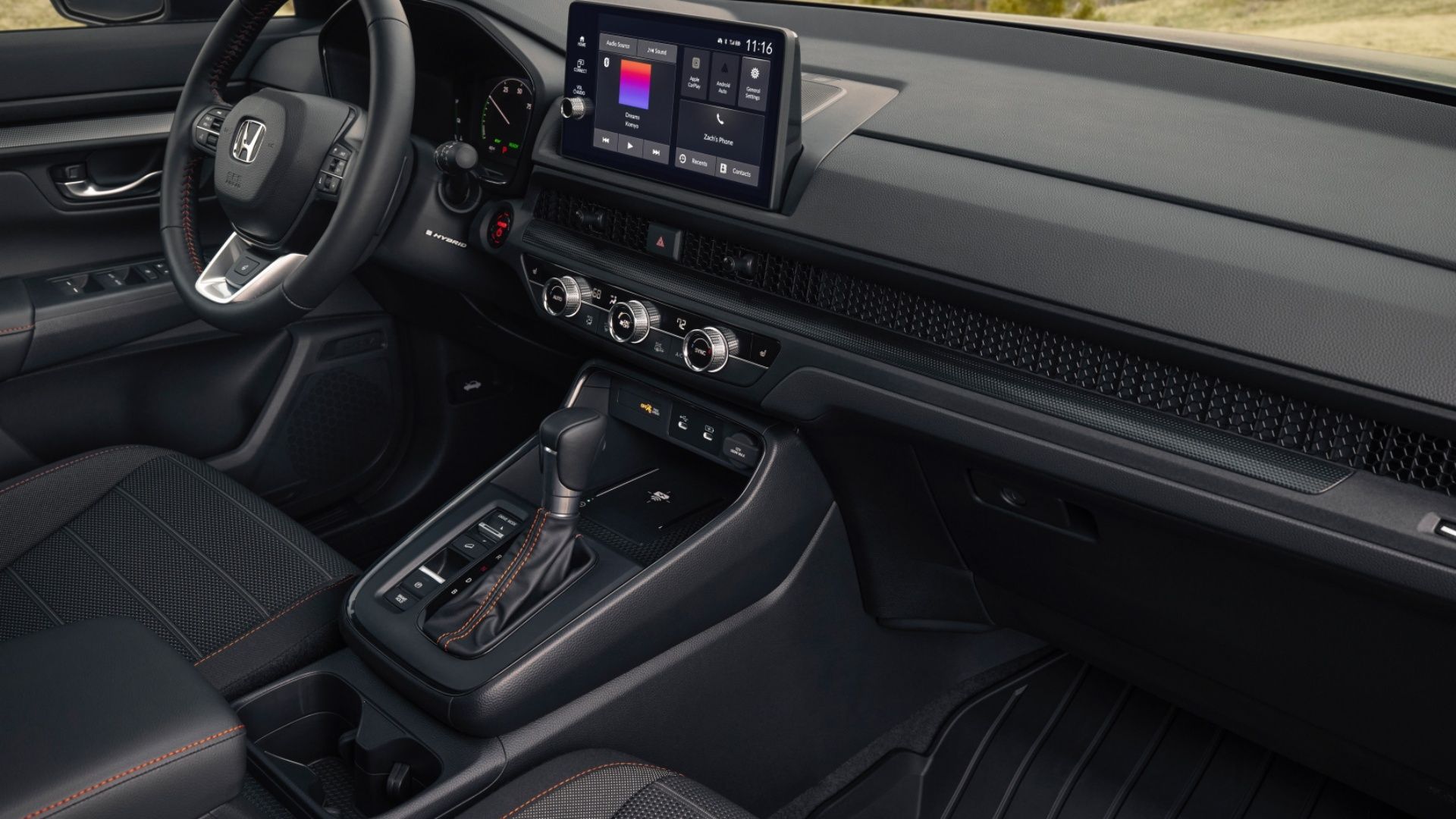 2026 Honda CR-V TrailSport Hybrid Cabin Front