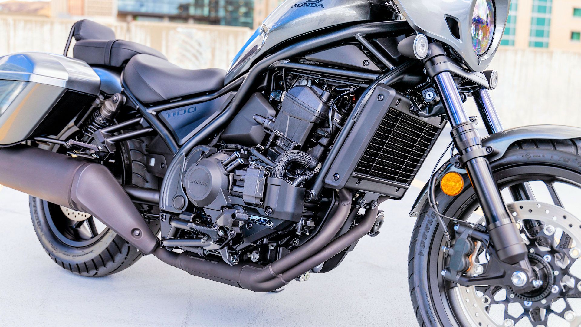 2025 Honda Rebel 1100T chassis close-up detail