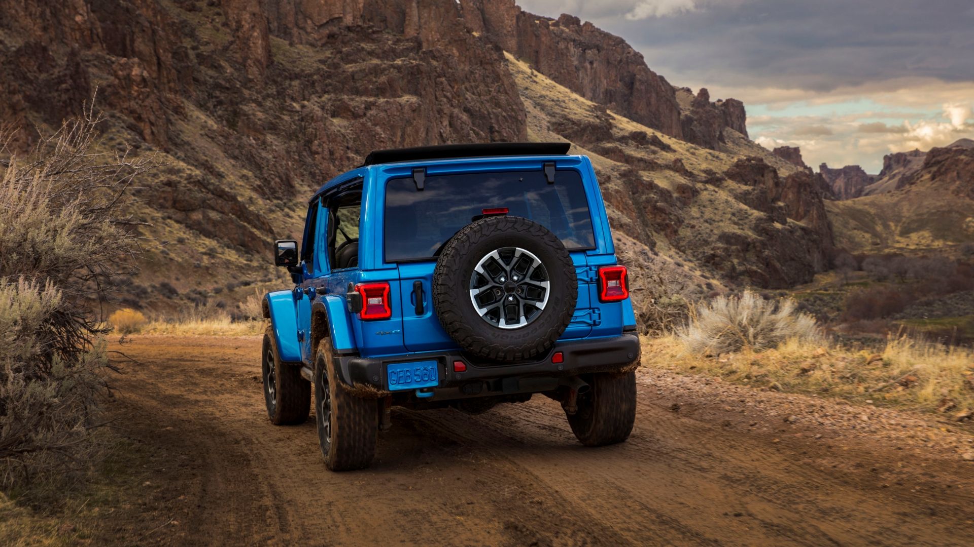 2025 Jeep Wrangler 4xe 250,000th Model Produced Rear