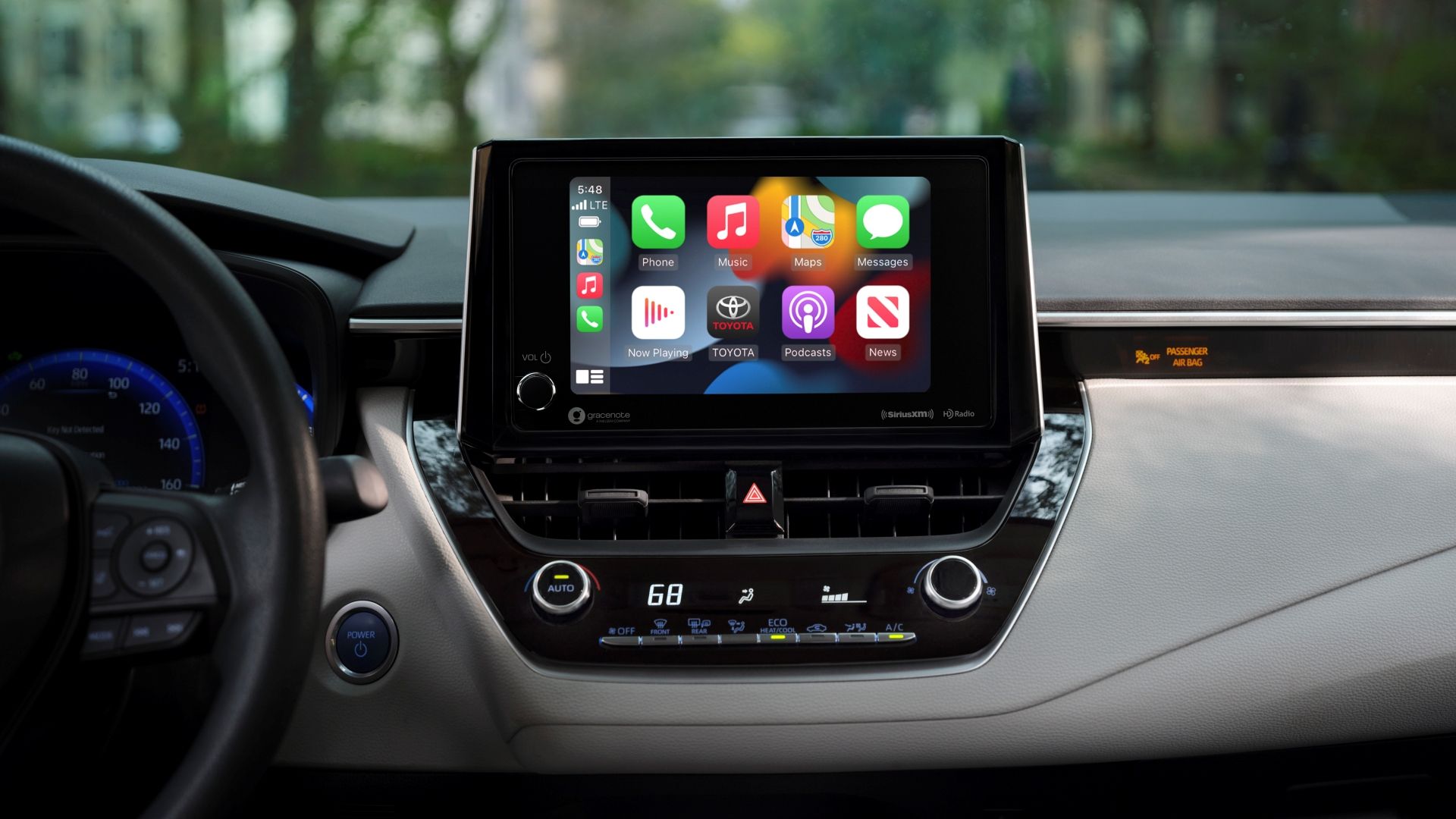 2025 Toyota Corolla Hybrid Touchscreen