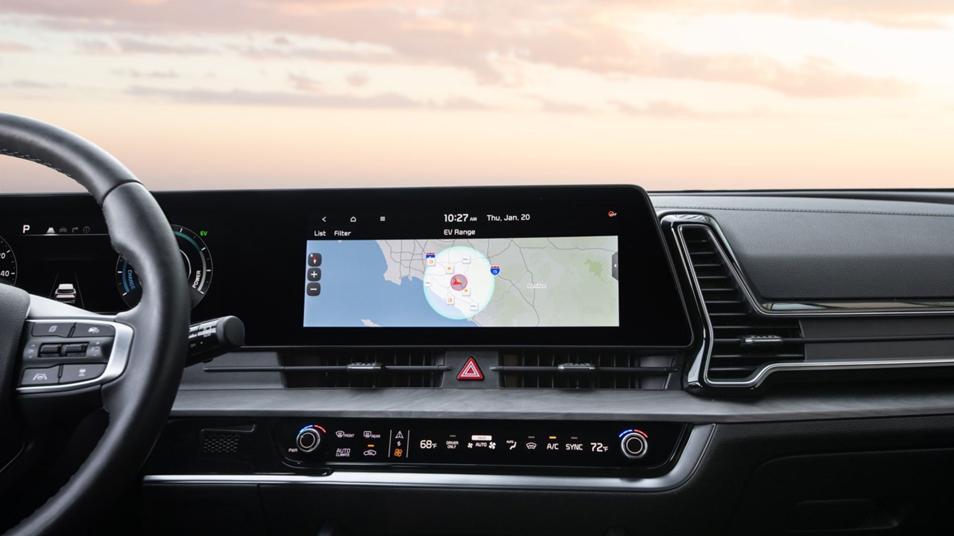 2025 Kia Sportage PHEV Interior Technoloy Multimedia Screen