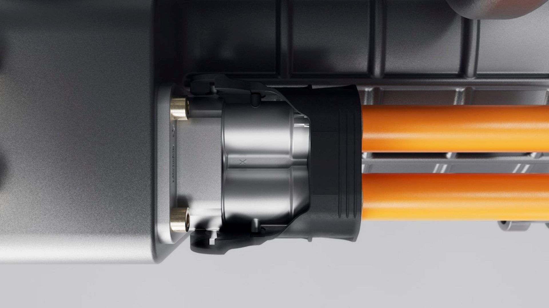 Horse Powertrain Hybrid Drivetrain Orange Cables