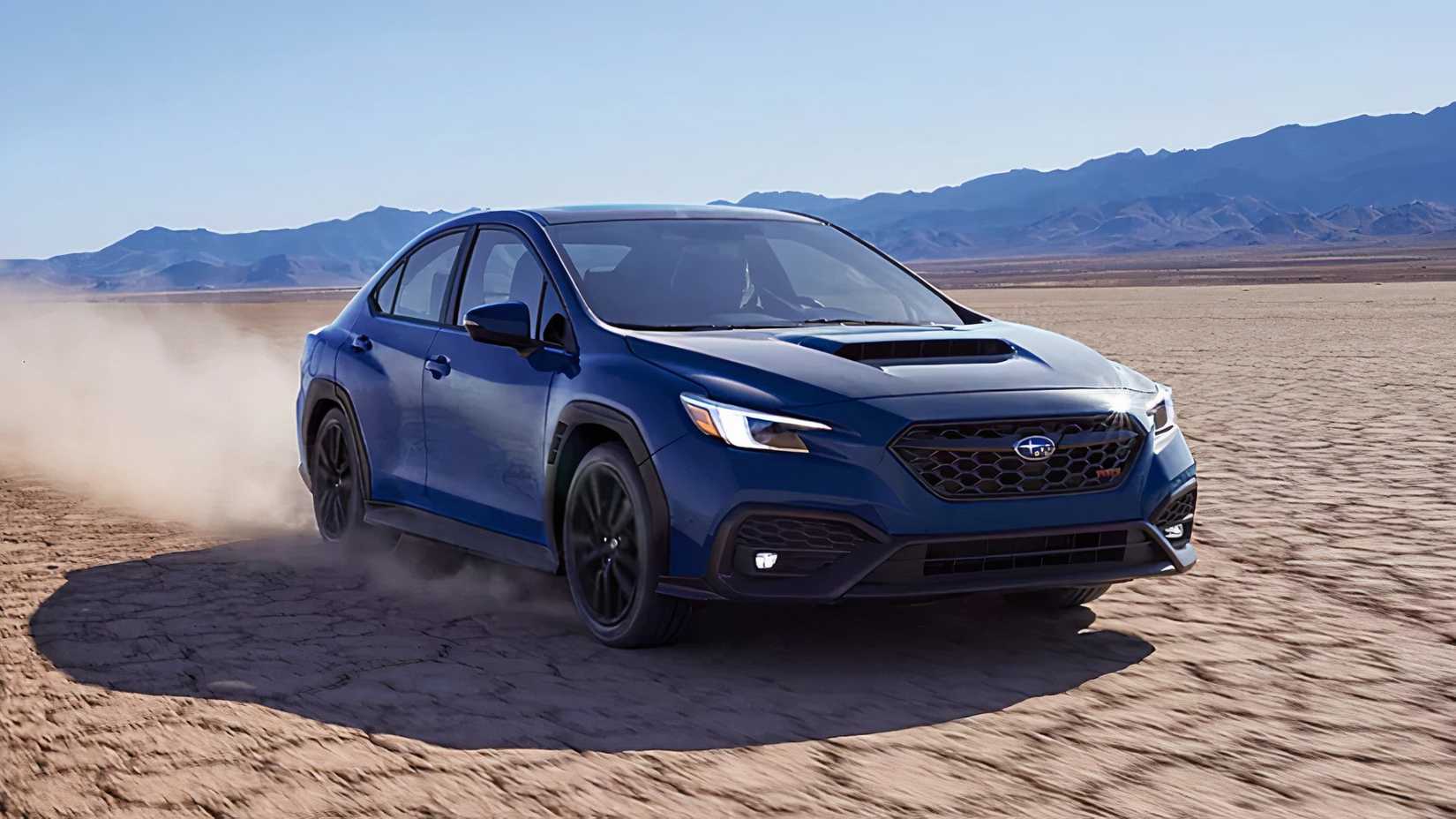 2025 Subaru WRX, front 3/4