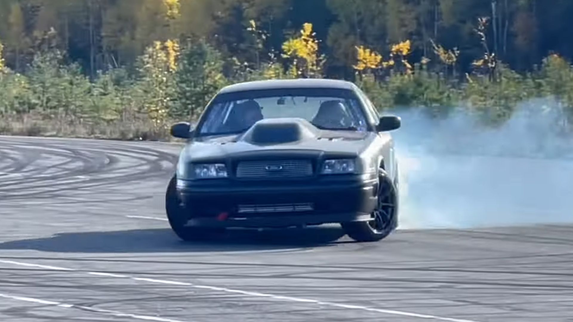 Black 2004 Ford Crown Victoria Police Interceptor