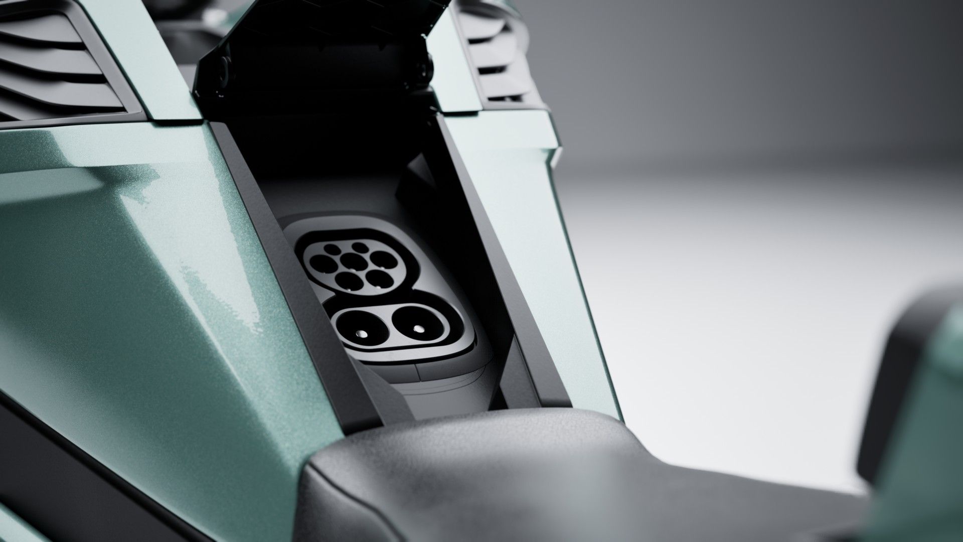 Verge TS Ultra Tesla-charging infrastructure-compatible charging ports