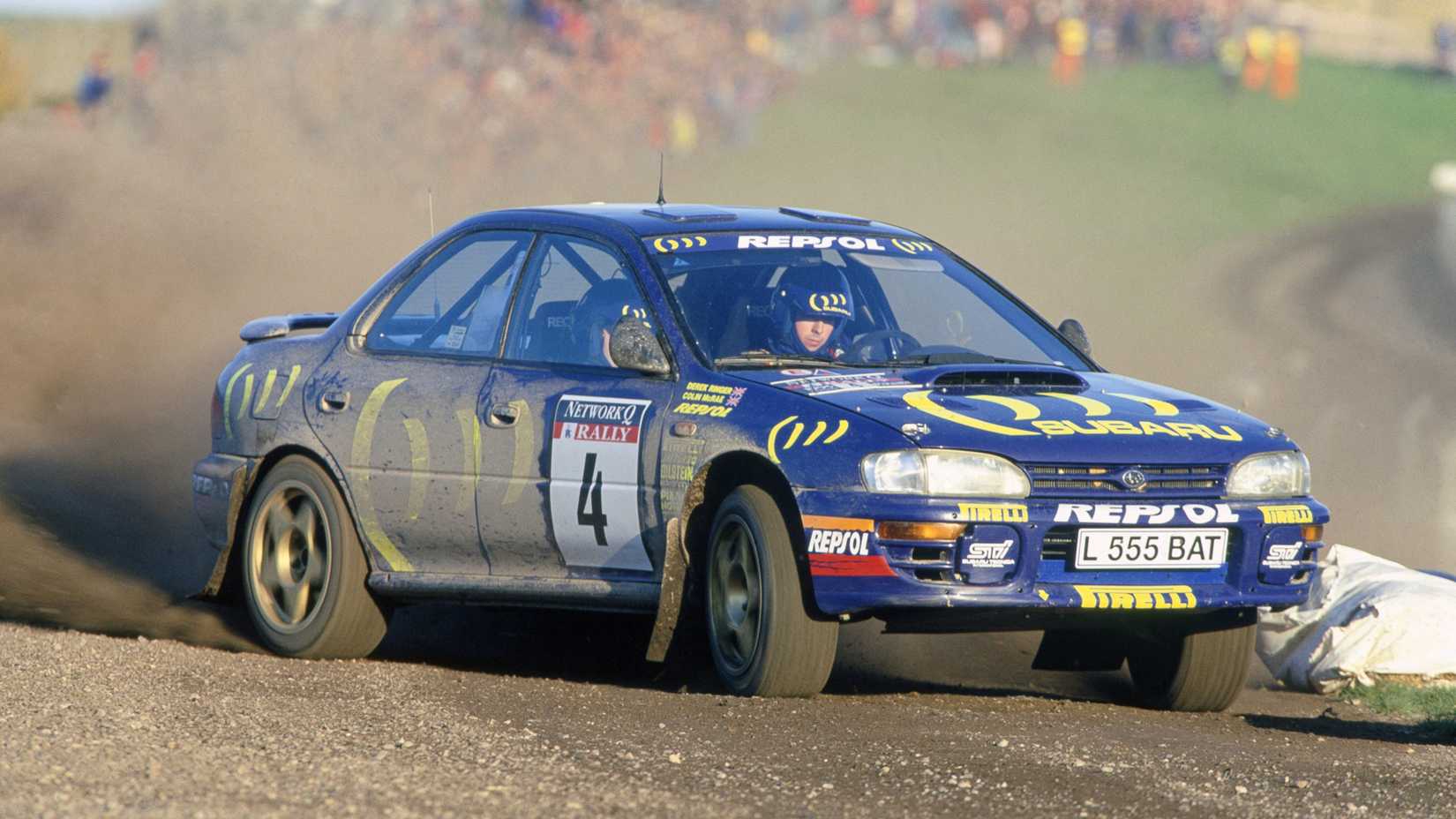 1995 FIA World Rally Championship. Subaru WRX. Colin McRae-1
