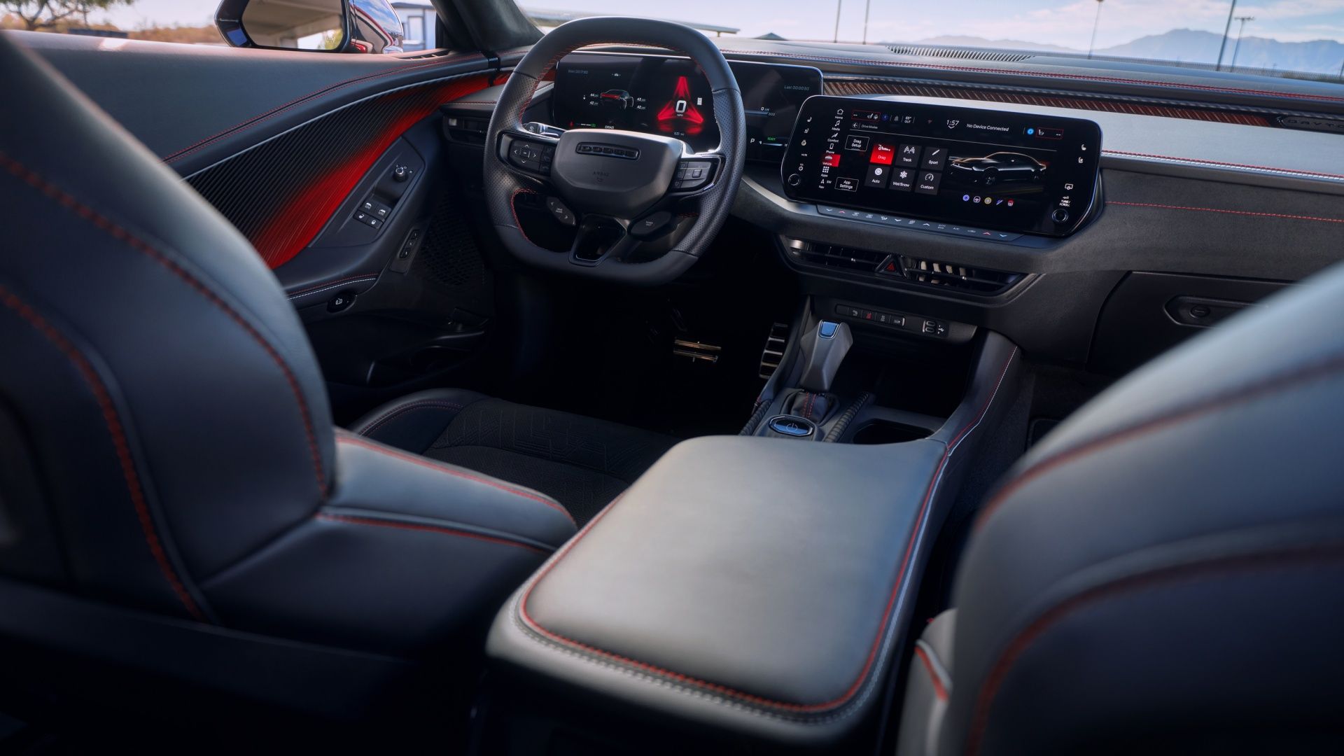 2026 Dodge Charger Sedan Front Seat Detail