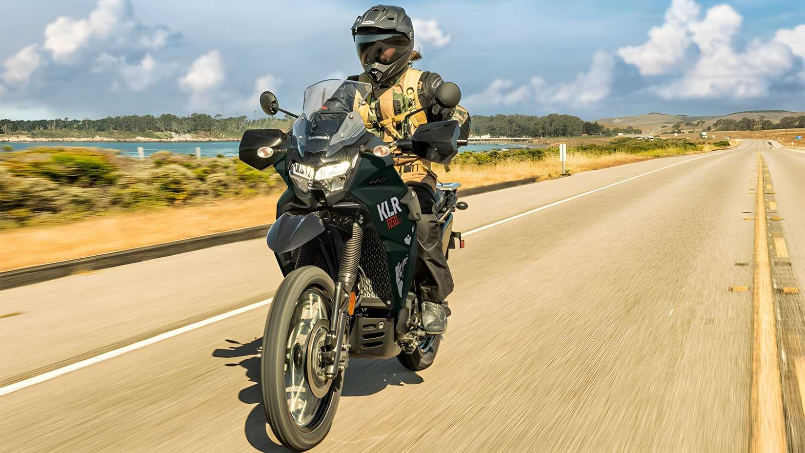 2025 Kawasaki KLR 650 touring features