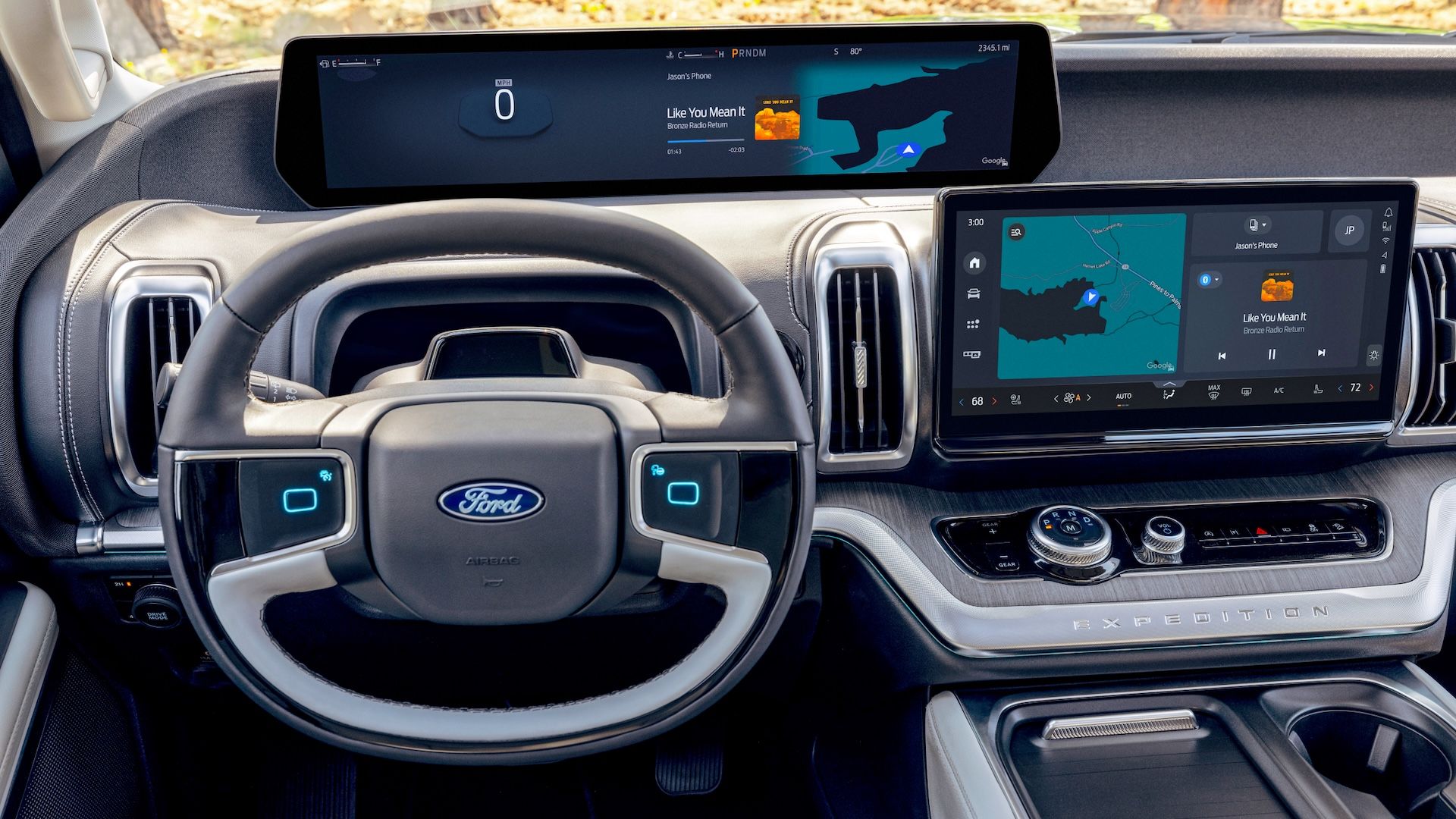 2025 Ford Expedition steering wheel