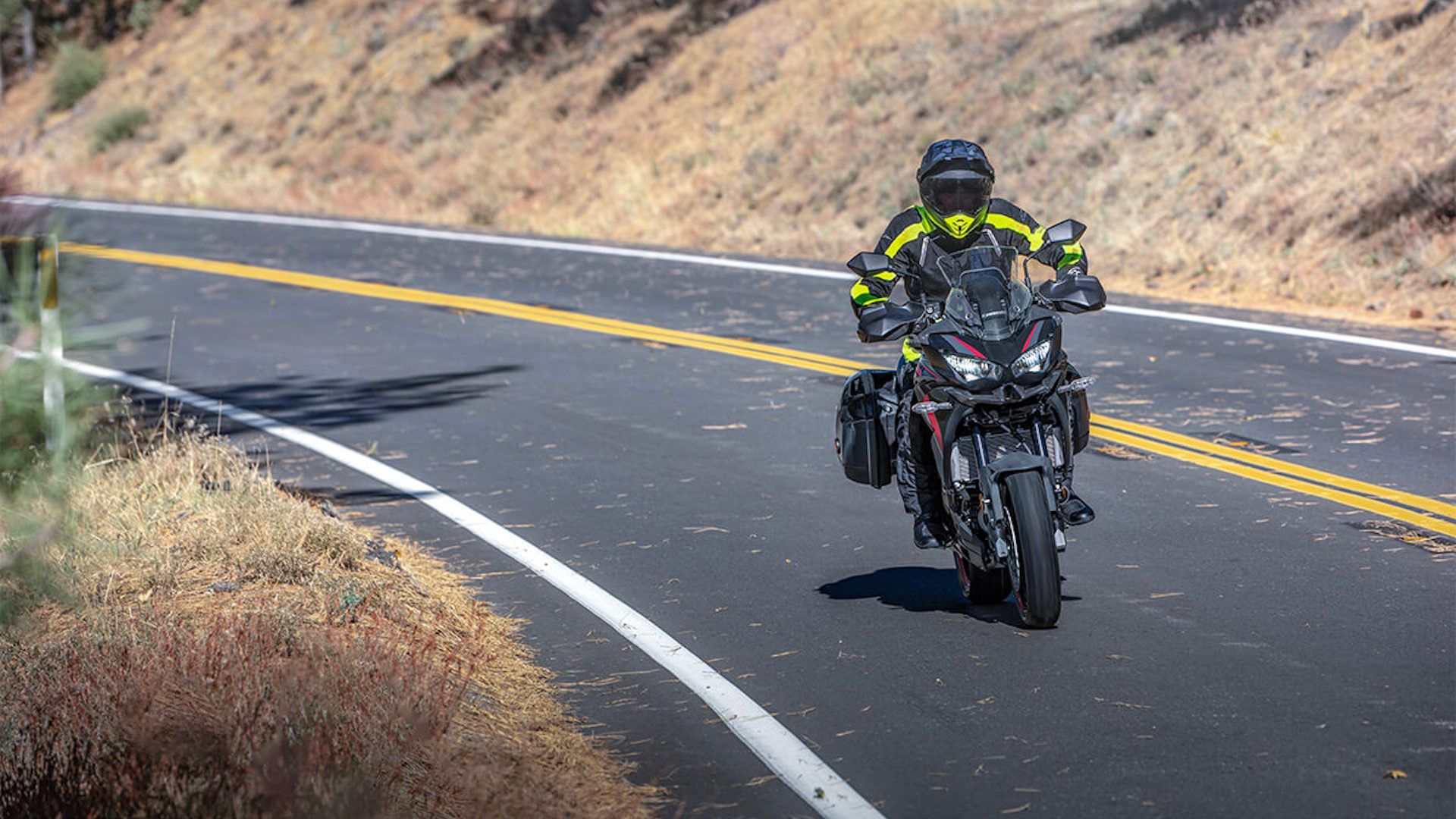 This Kawasaki Versys Is Surprisingly Nimble In The City