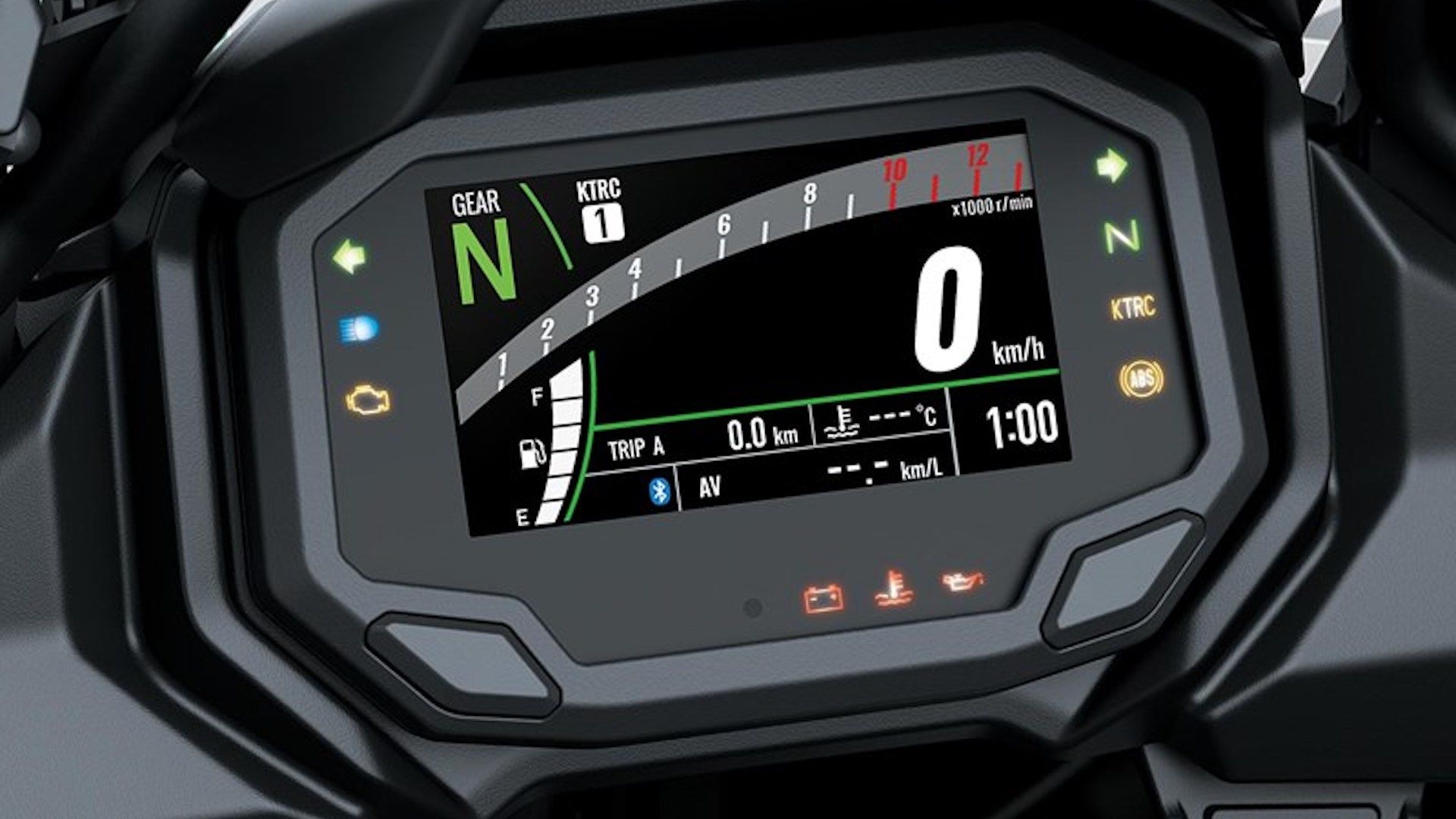 Kawasaki Versys 650 LT dash