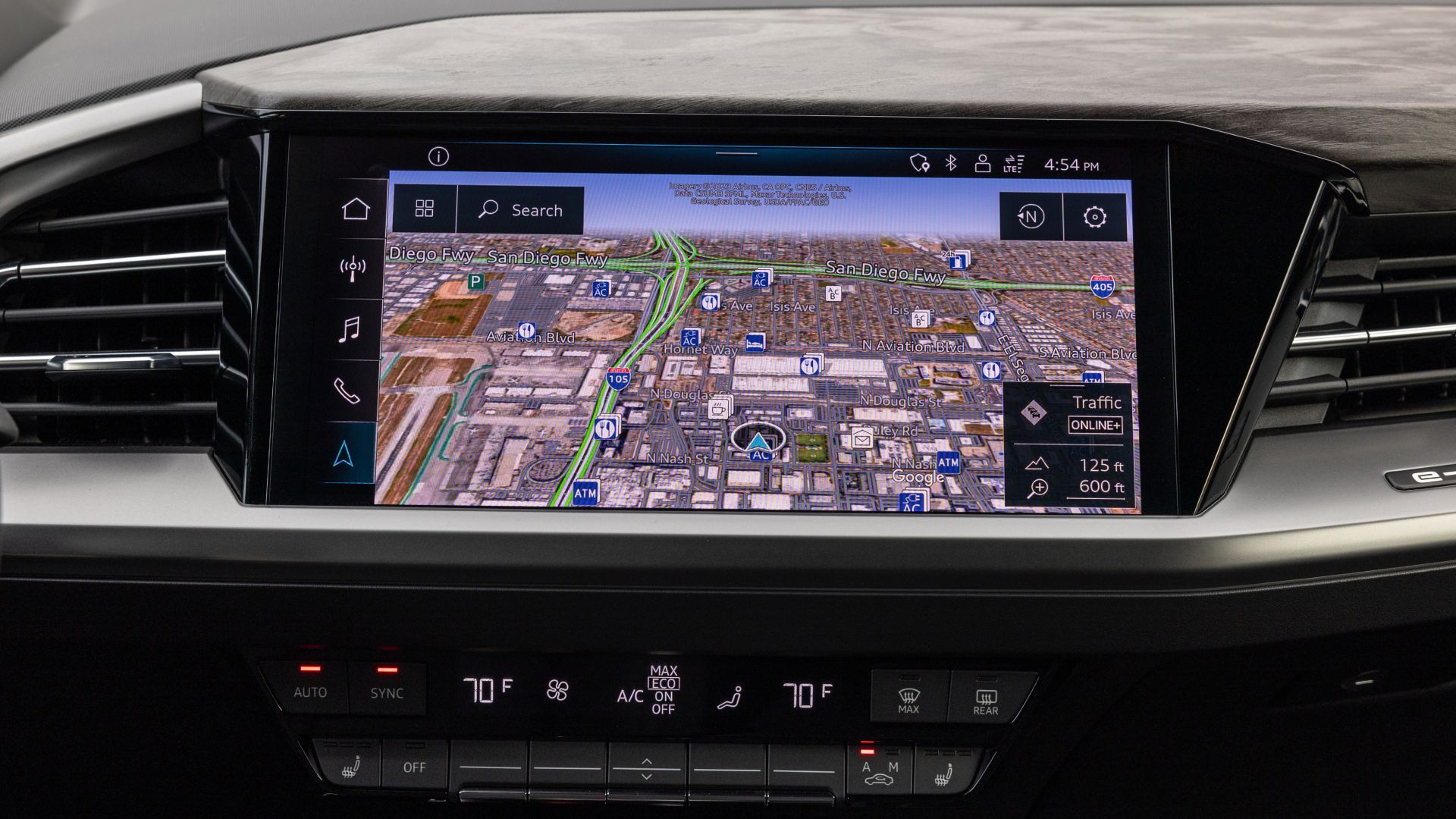 2023 Audi Q4 50 e-tron Interior Technology Infotainment Screen