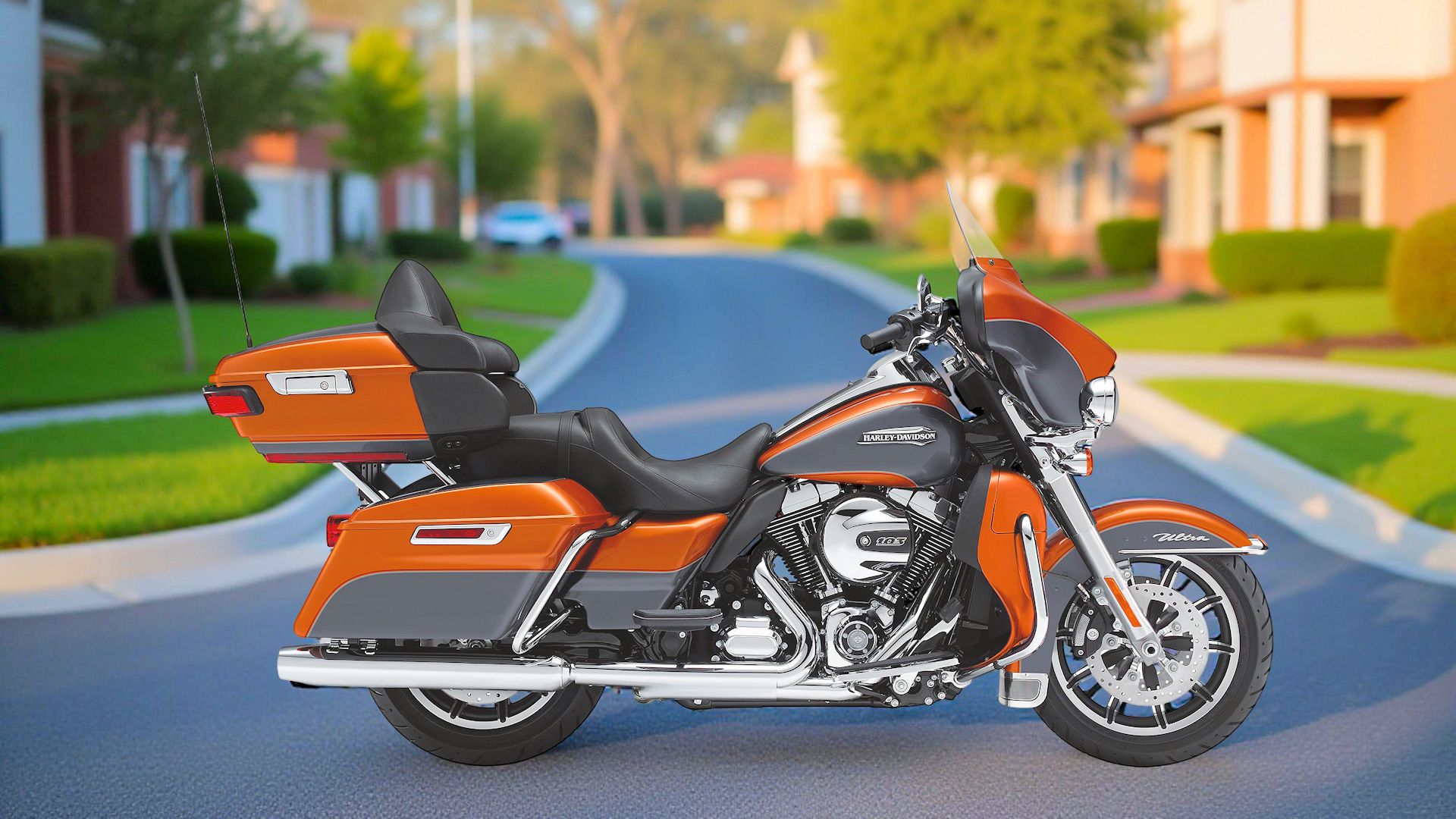 2015 HArley-Davidson Electra Glide Ultra Classic static profile shot