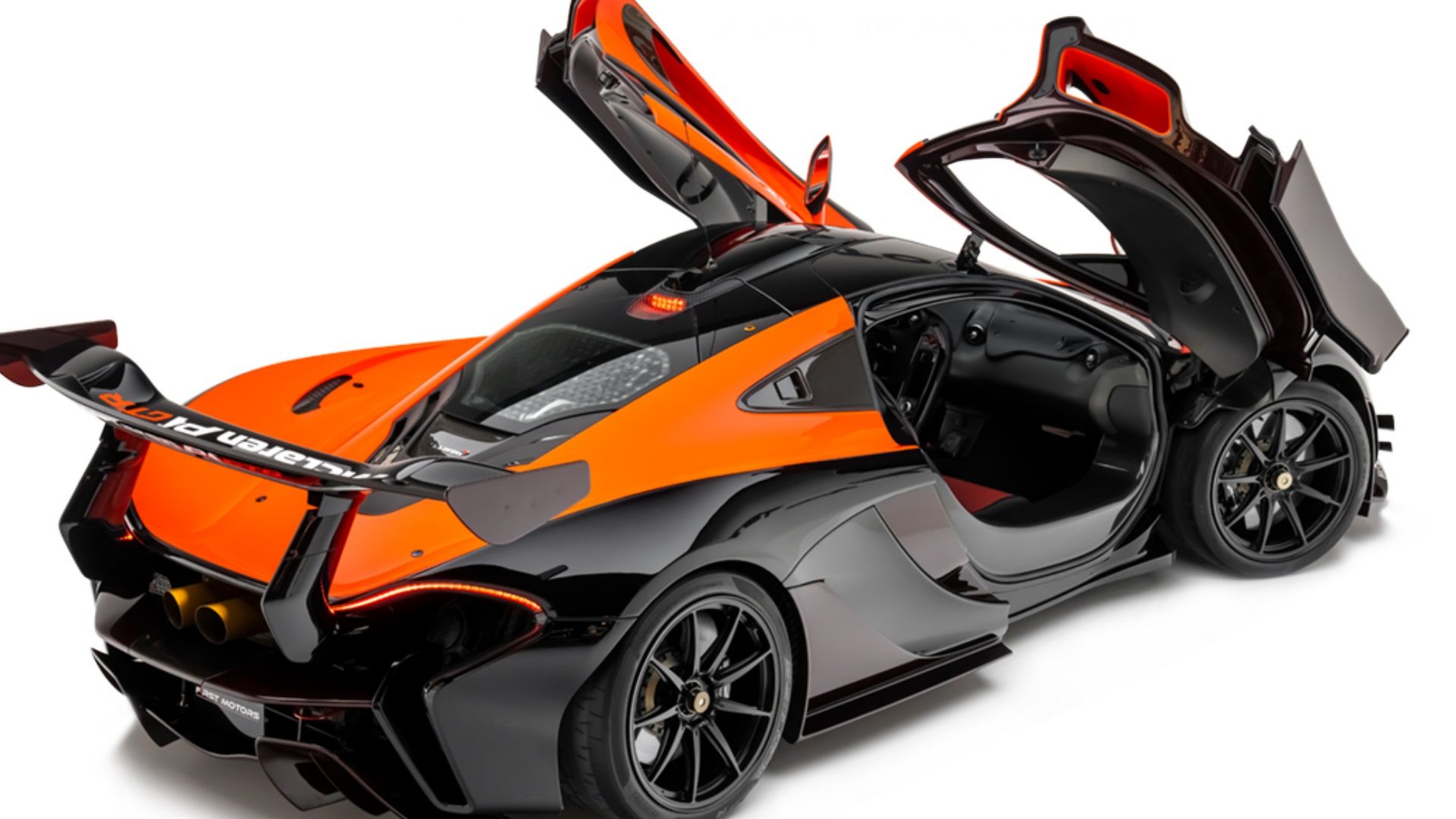 2015 McLaren P1 GTR with doors open