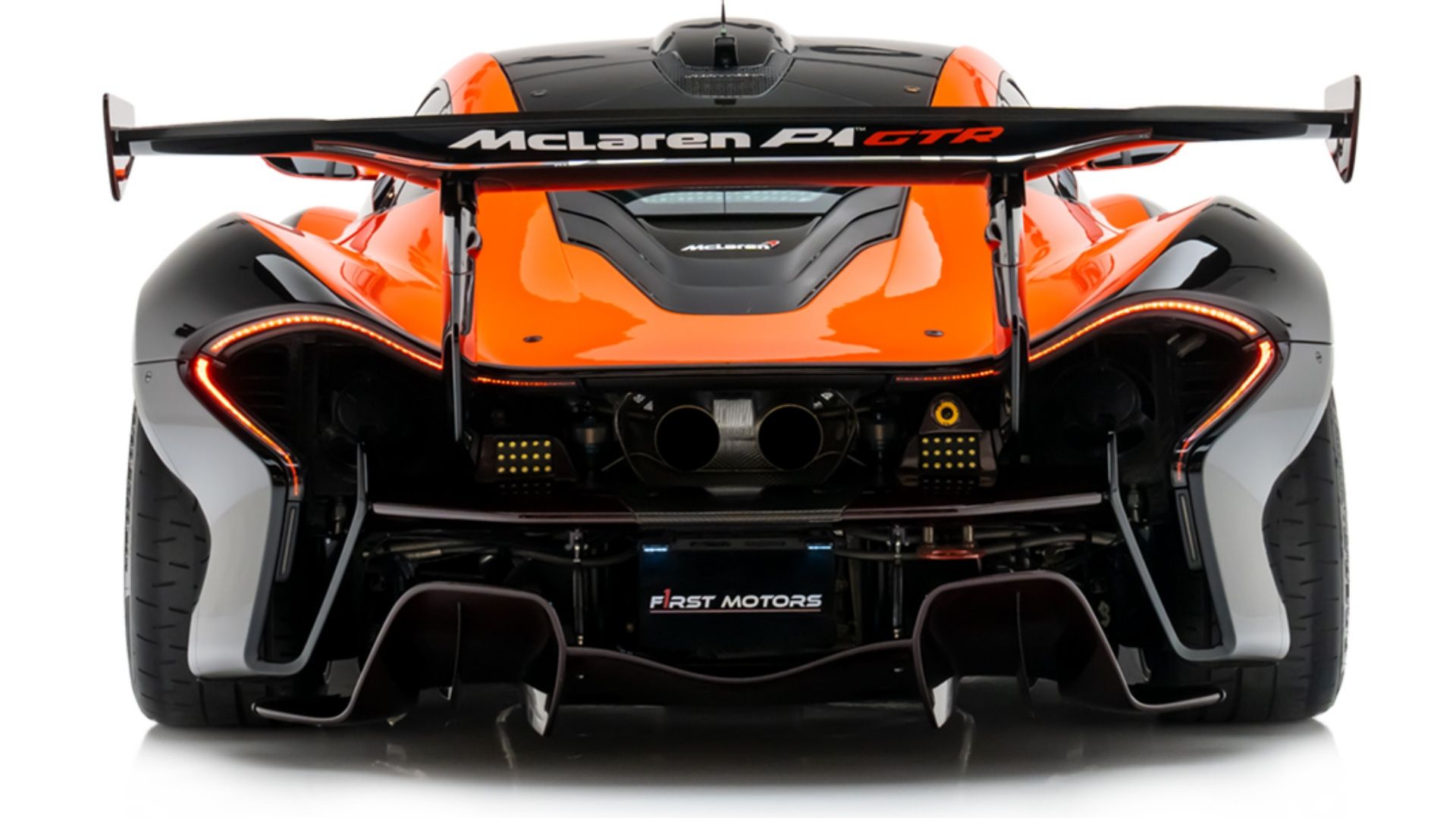 2015 McLaren P1 GTR  rear end