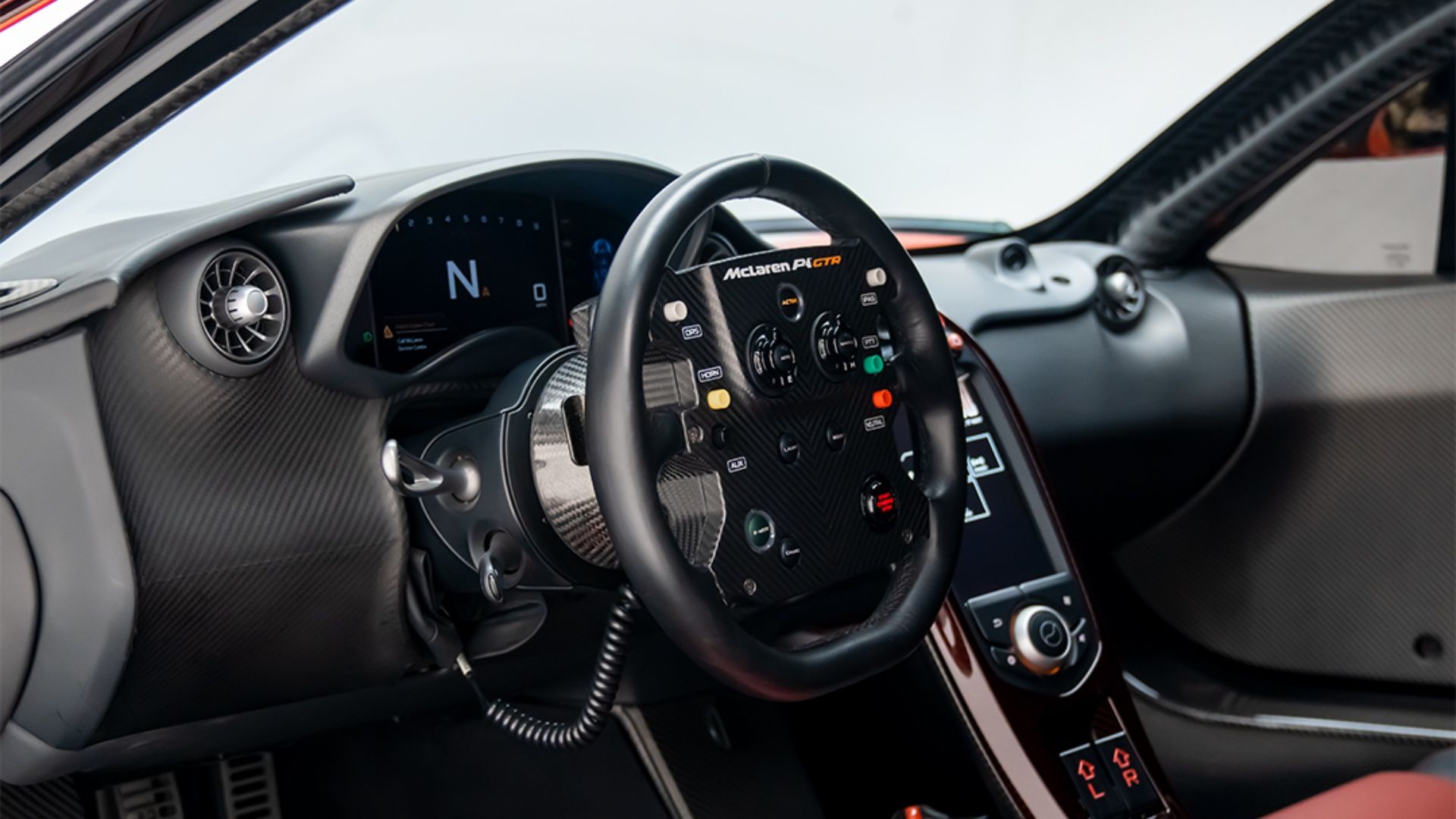 2015 McLaren P1 GTR cockpit