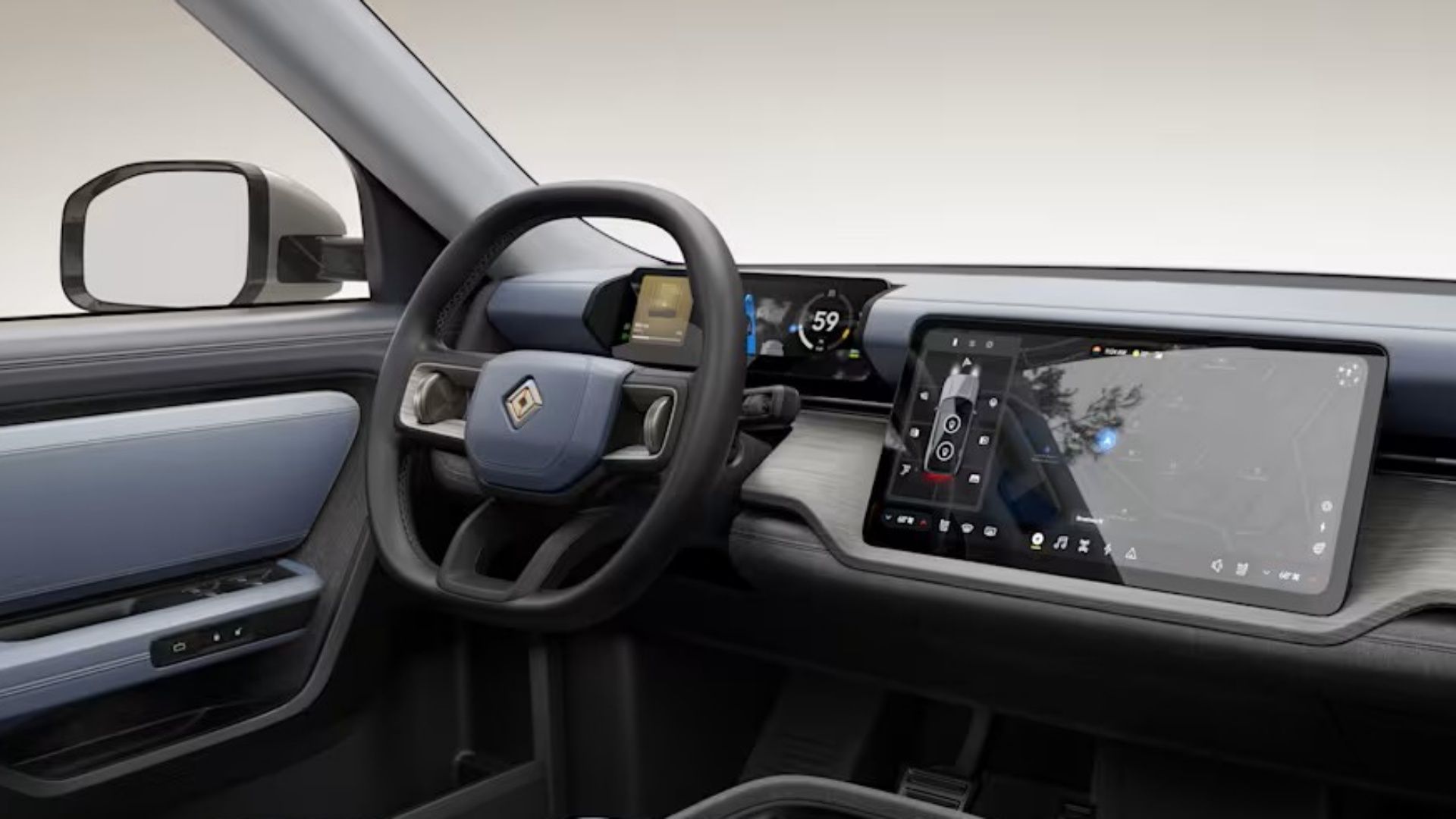 Rivian R2 dash