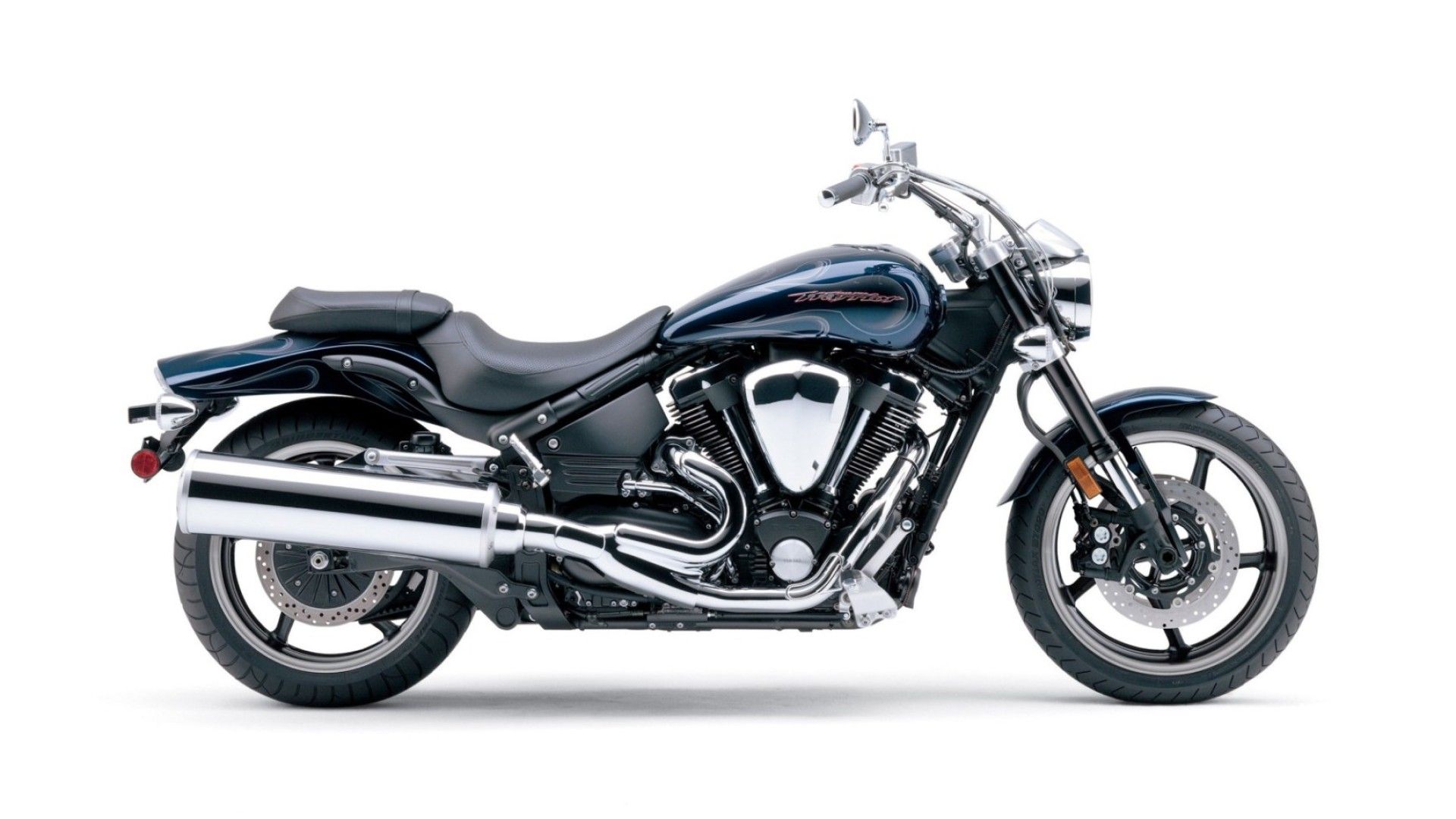 2006 Yamaha Road Star Warrior with used Paink Soden Profile Income